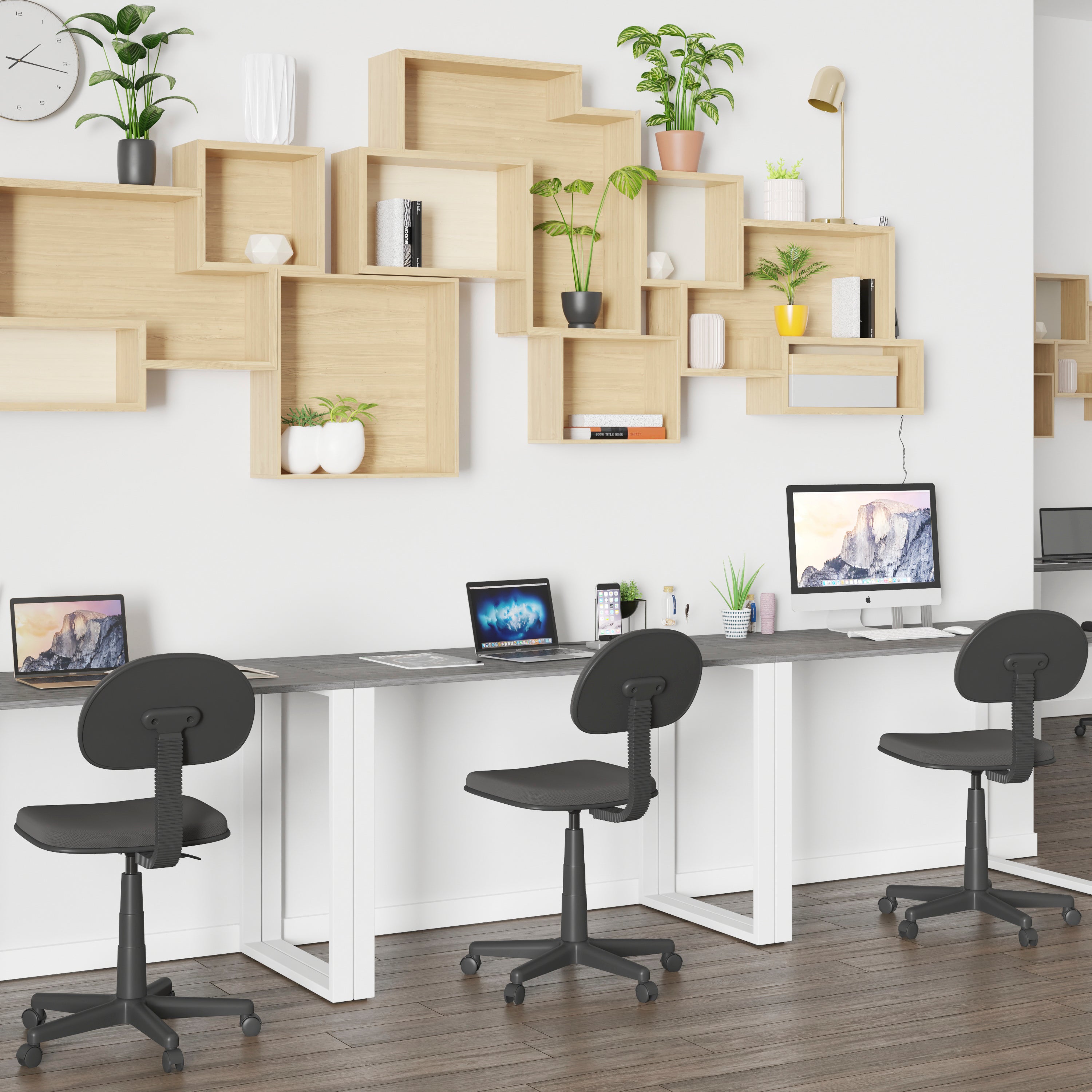 Tiverton Industrial Modern Desk - Office Computer Desk and Home Office Desk - 47" Long
