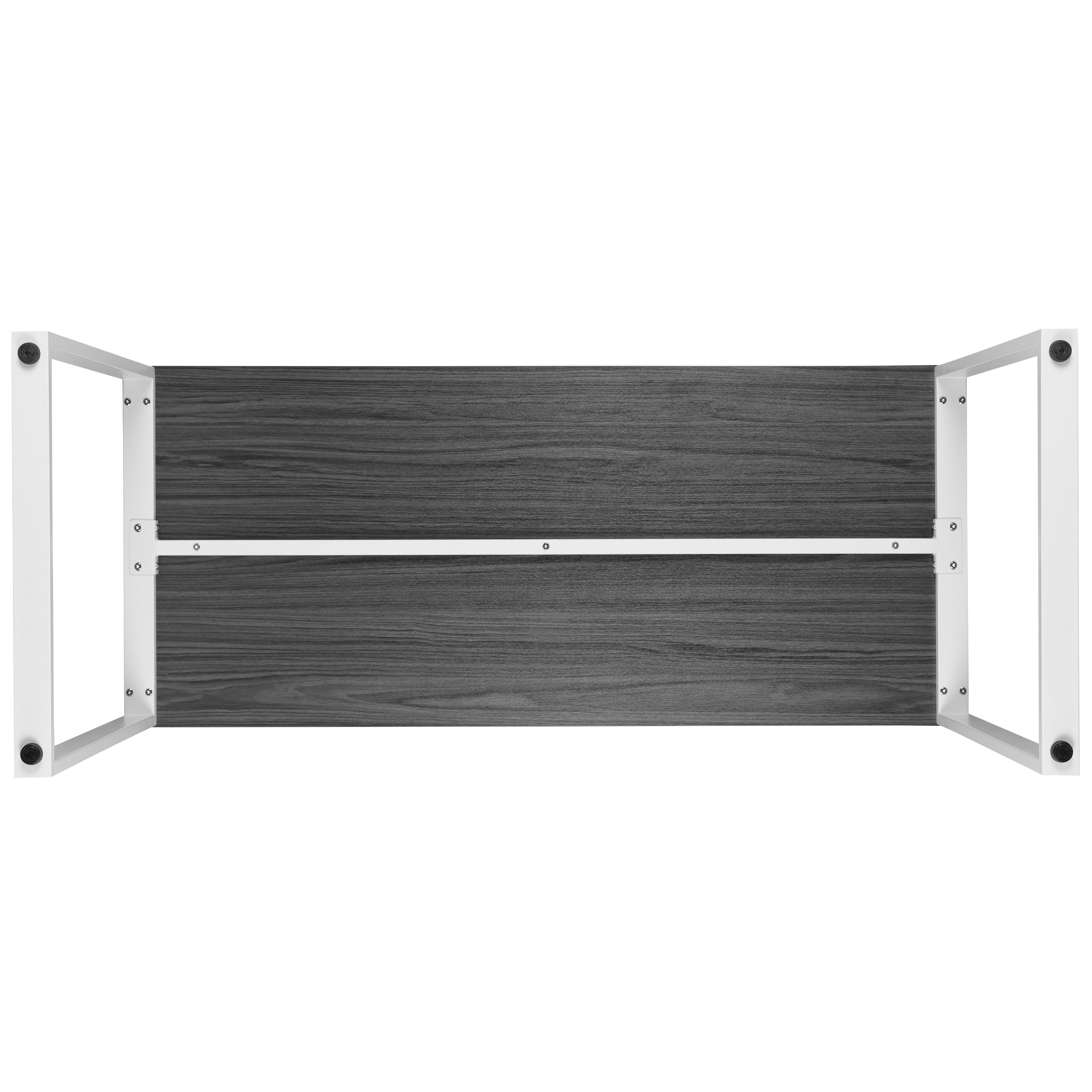 Modern Desk Industrial Style Computer Desk Sturdy Home Office Desk - 55" Length