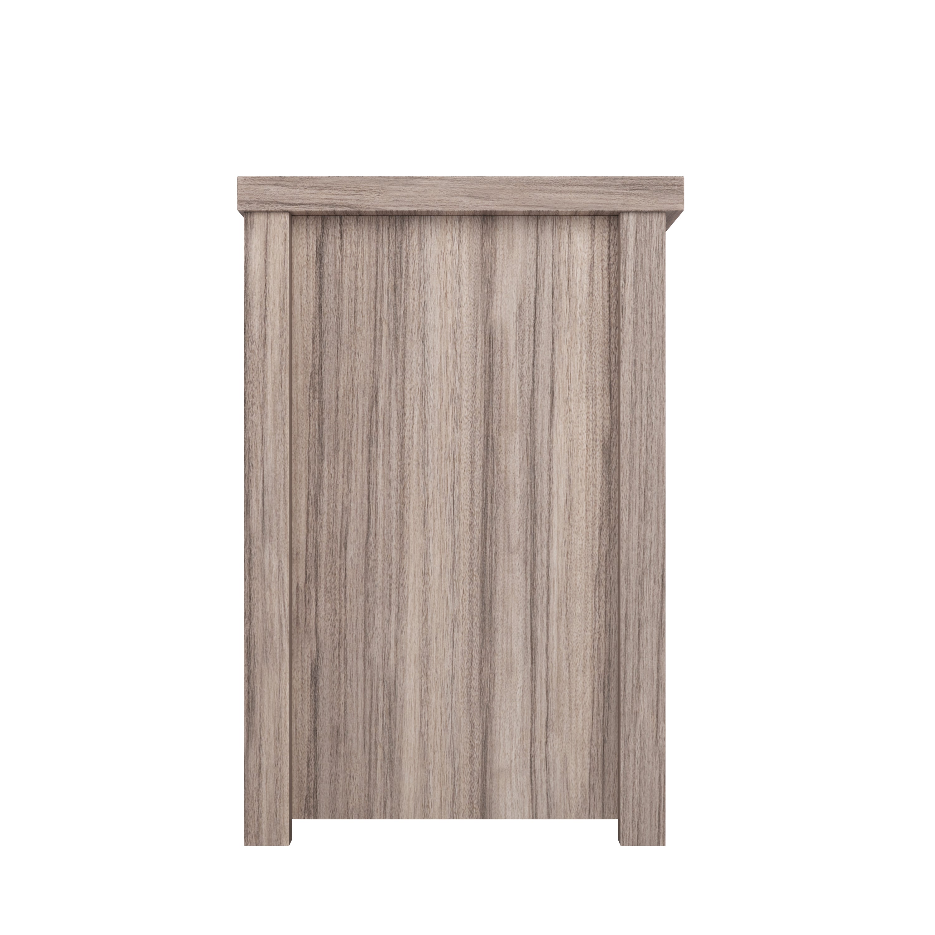 Sheffield Classic TV Stand for up to 80" TVs - Modern Finish with Full Glass Doors - 65" Engineered Wood Frame - 3 Shelves