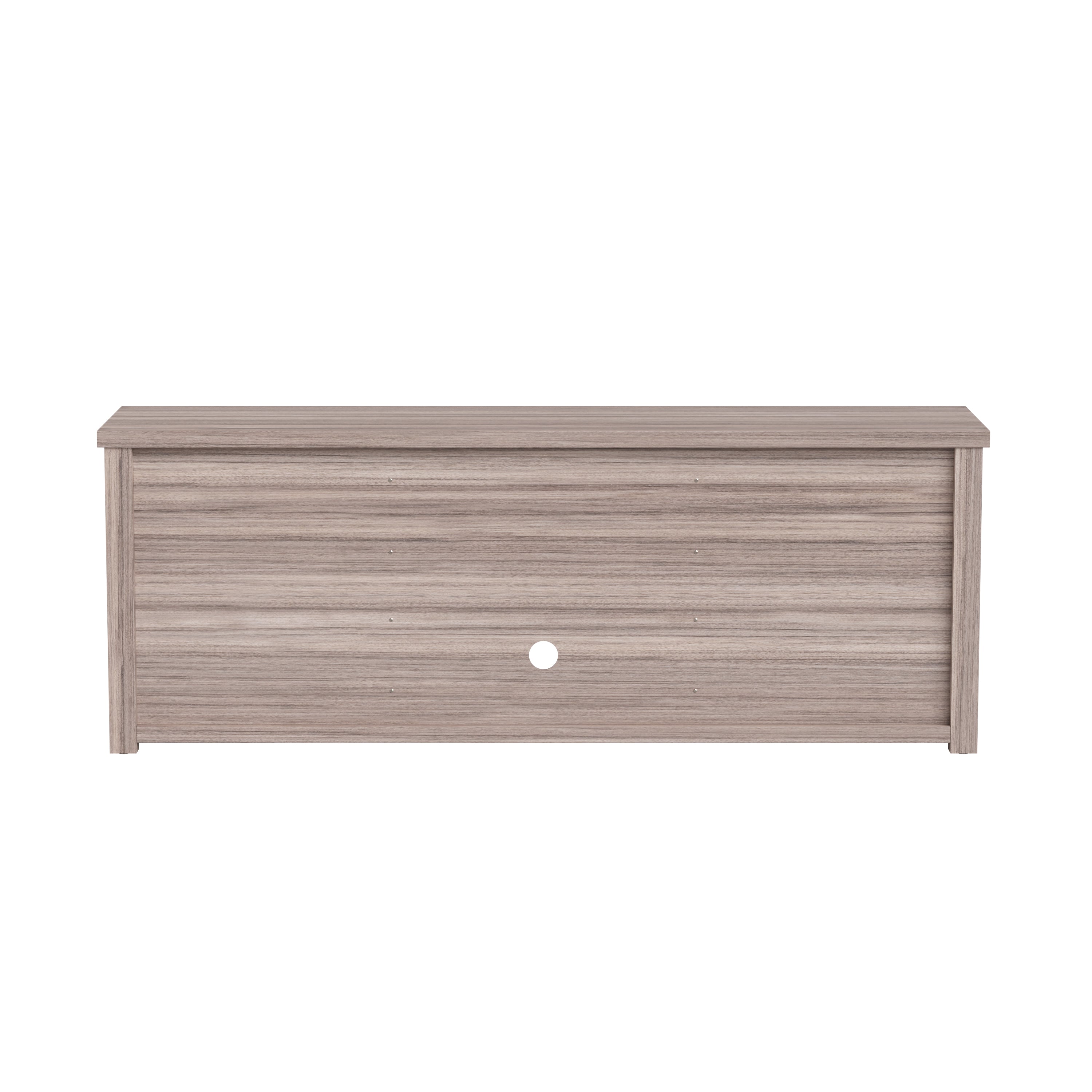 Sheffield Classic TV Stand for up to 80" TVs - Modern Finish with Full Glass Doors - 65" Engineered Wood Frame - 3 Shelves