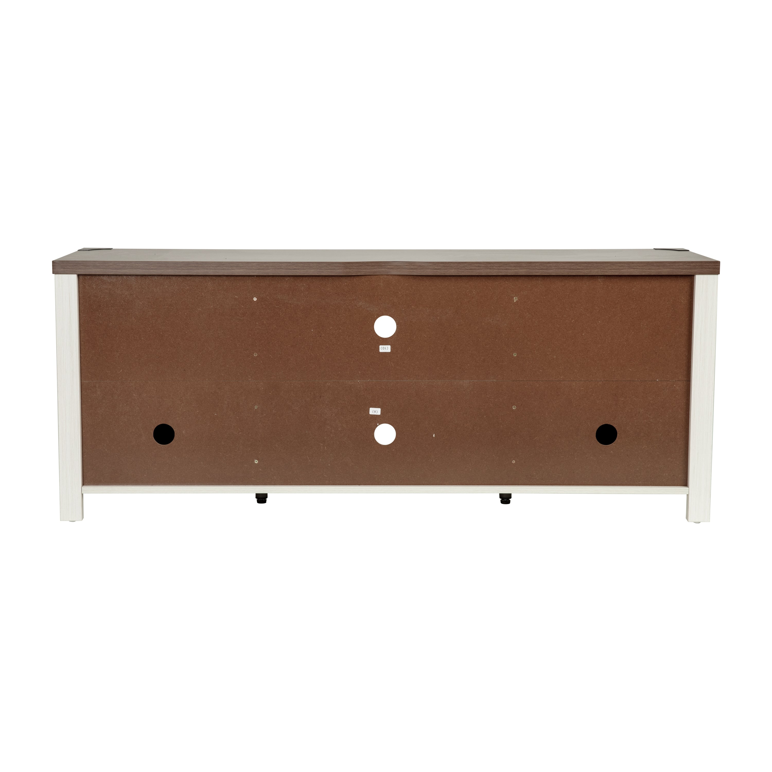 Charlotte Modern Farmhouse Barn Door TV Stand for TV's up to 65 Inches - 59 Inch Industrial Entertainment Center with Adjustable Shelf