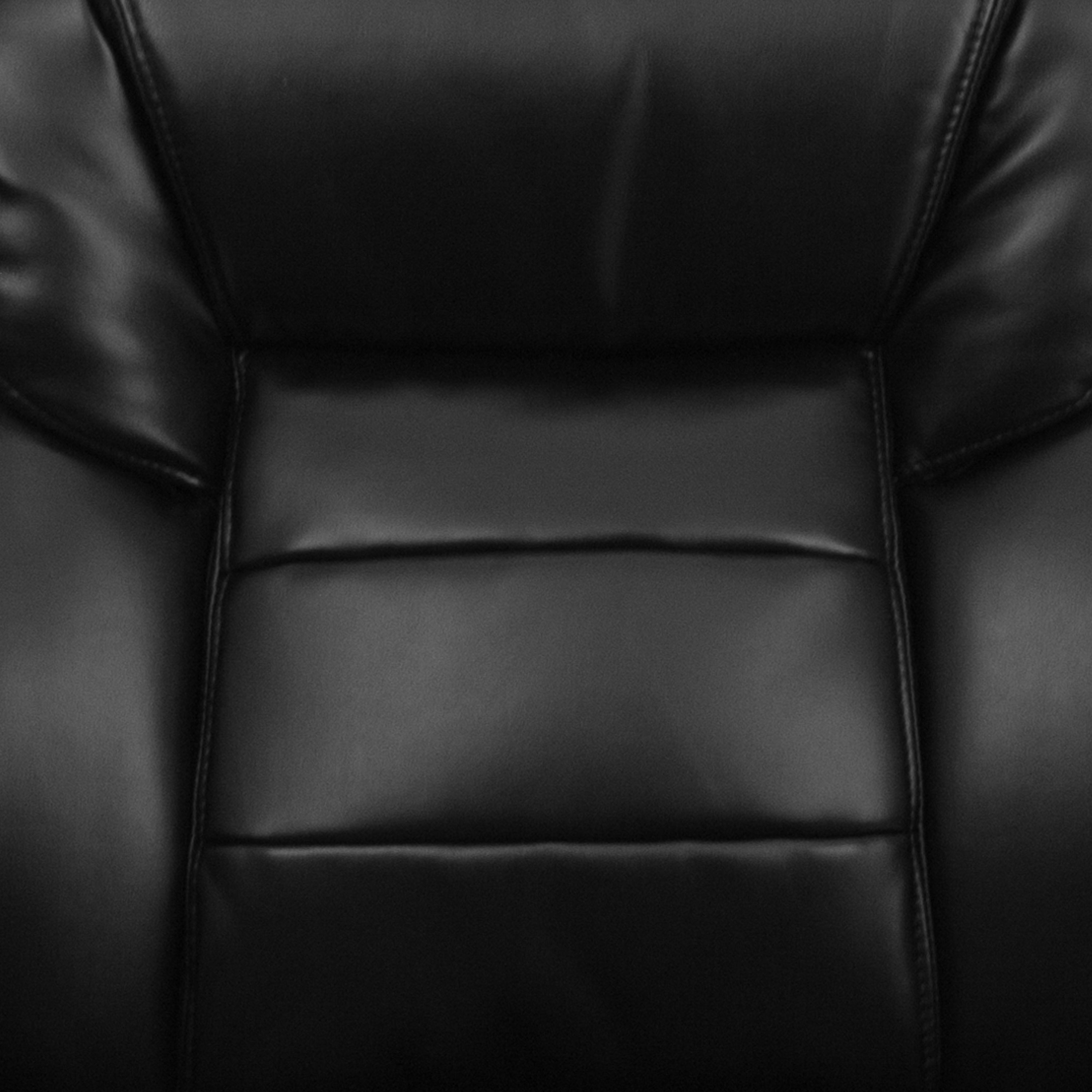 Executive Side Reception Chair with Lumbar Support and Sled Base