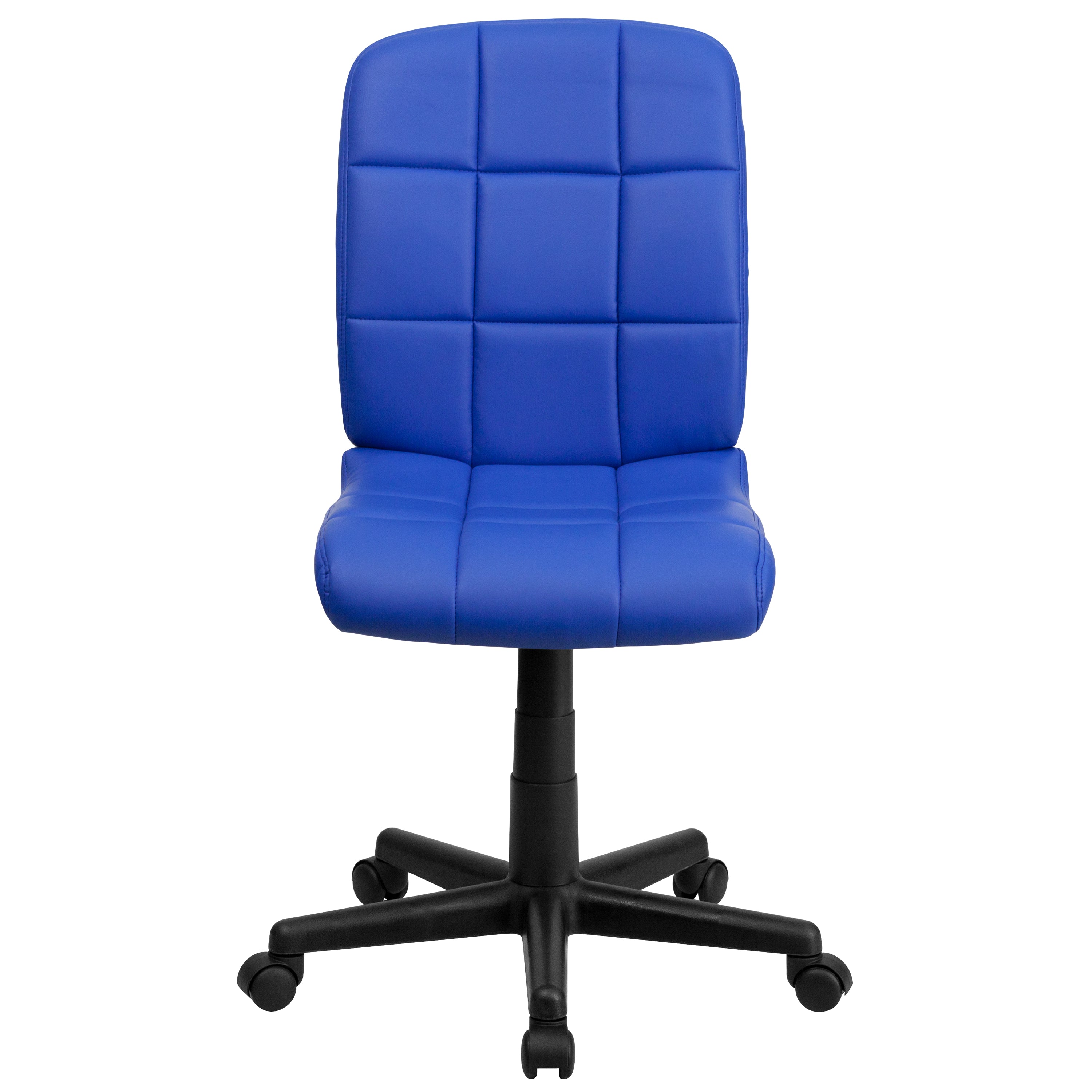 Mid-Back Quilted Vinyl Swivel Task Office Chair-Office Chair-Flash Furniture-Wall2Wall Furnishings
