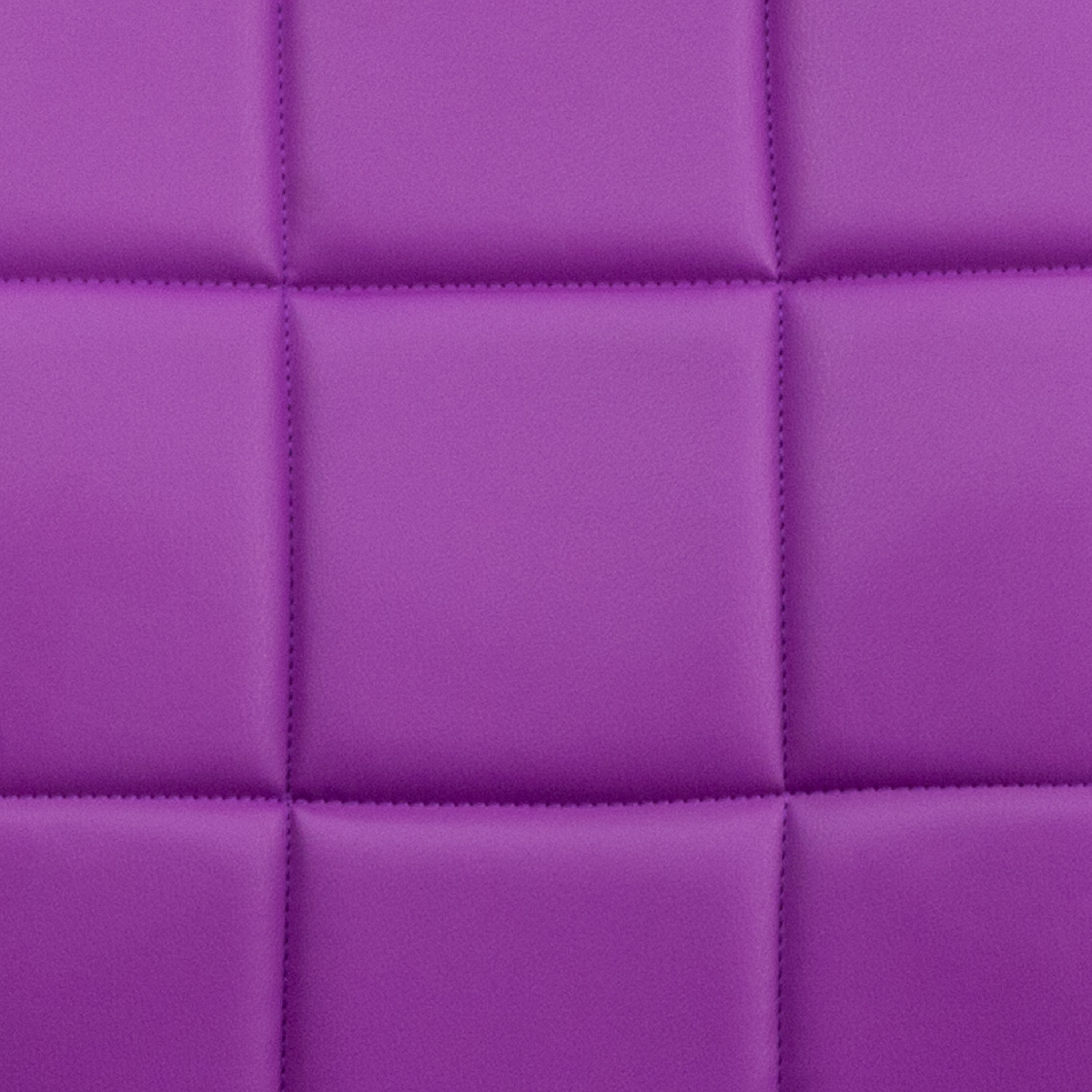 Mid-Back Quilted Vinyl Swivel Task Office Chair