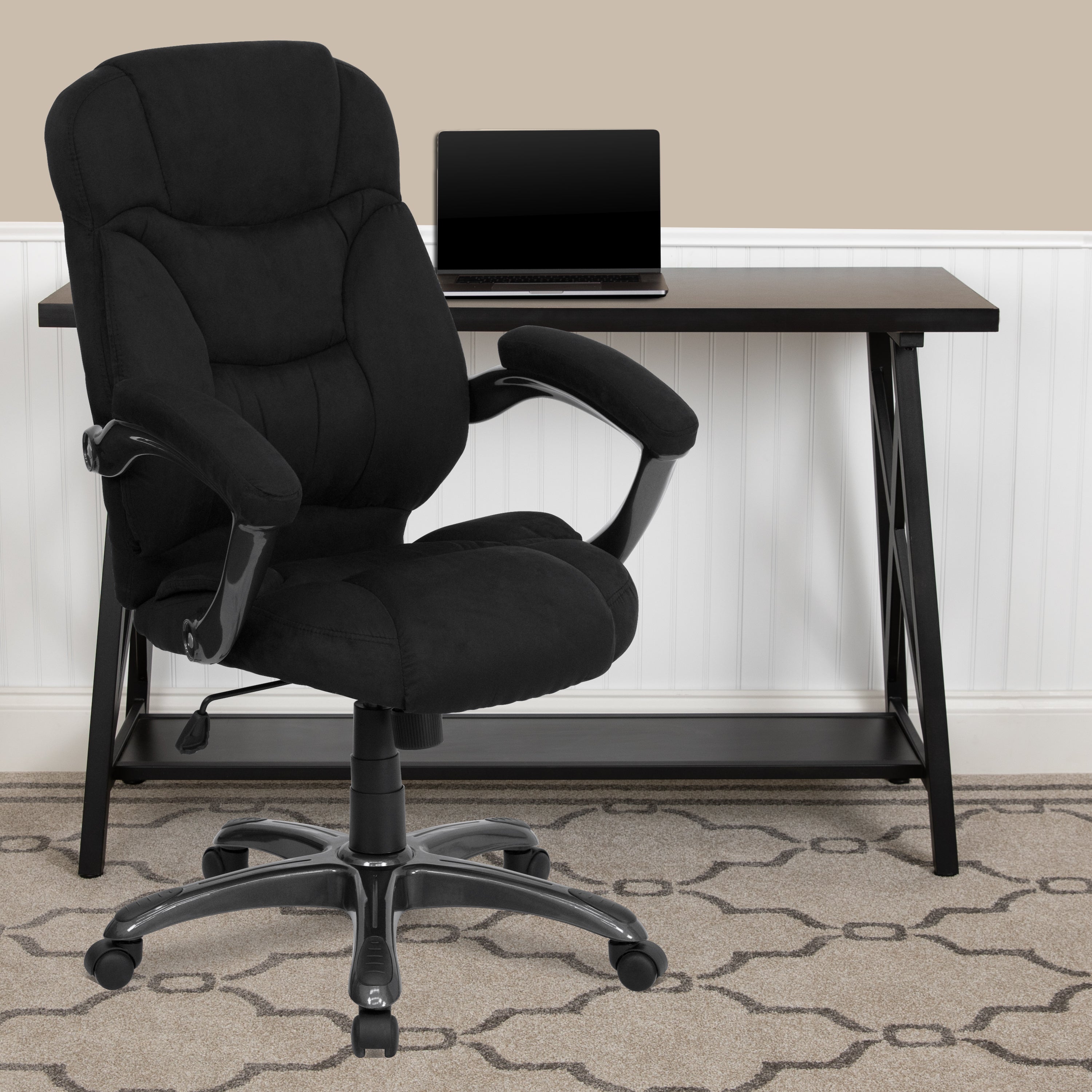High Back Contemporary Executive Swivel Ergonomic Office Chair with Arms