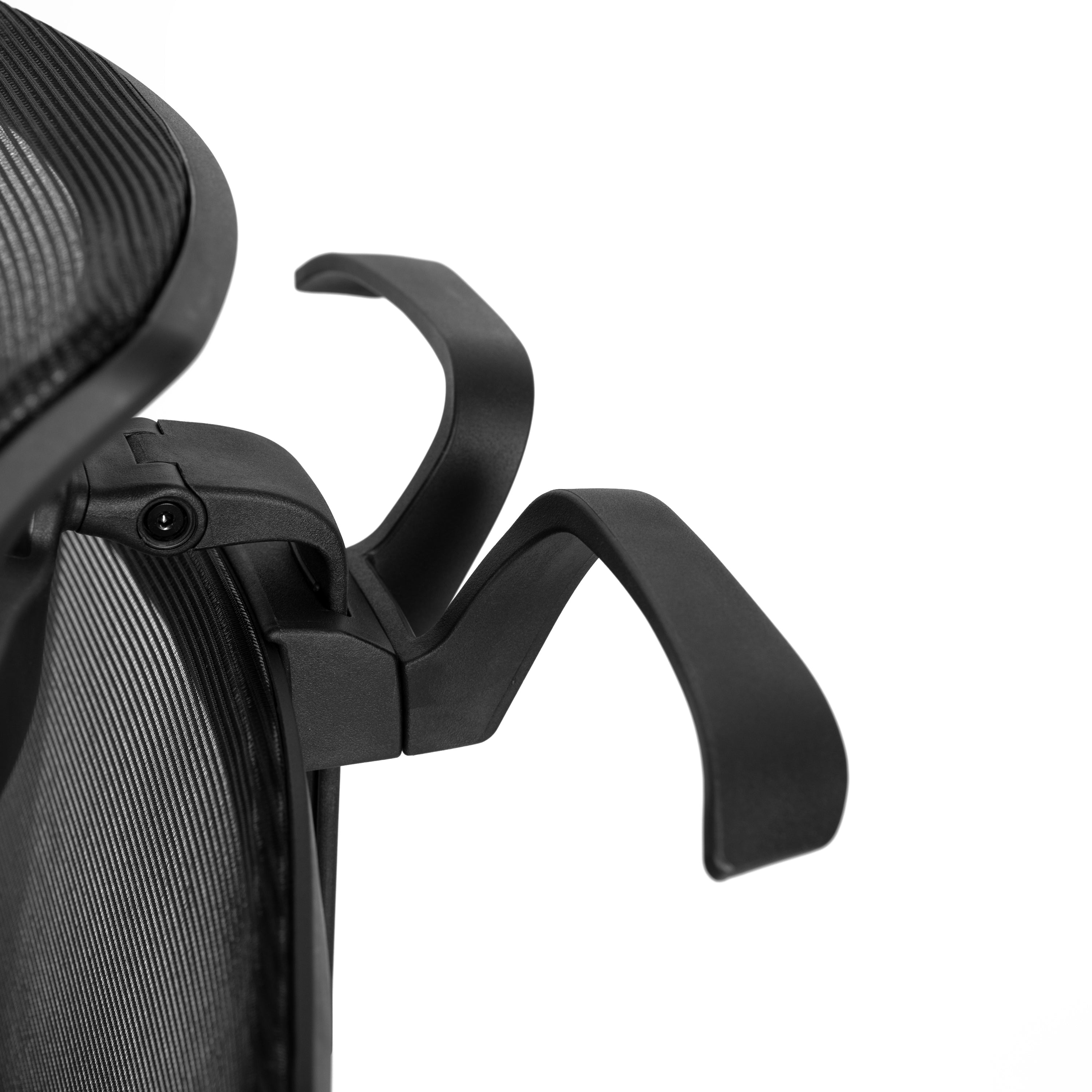 Ergonomic Mesh Office Chair with Synchro-Tilt, Pivot Adjustable Headrest, Lumbar Support, Coat Hanger and Adjustable Arms