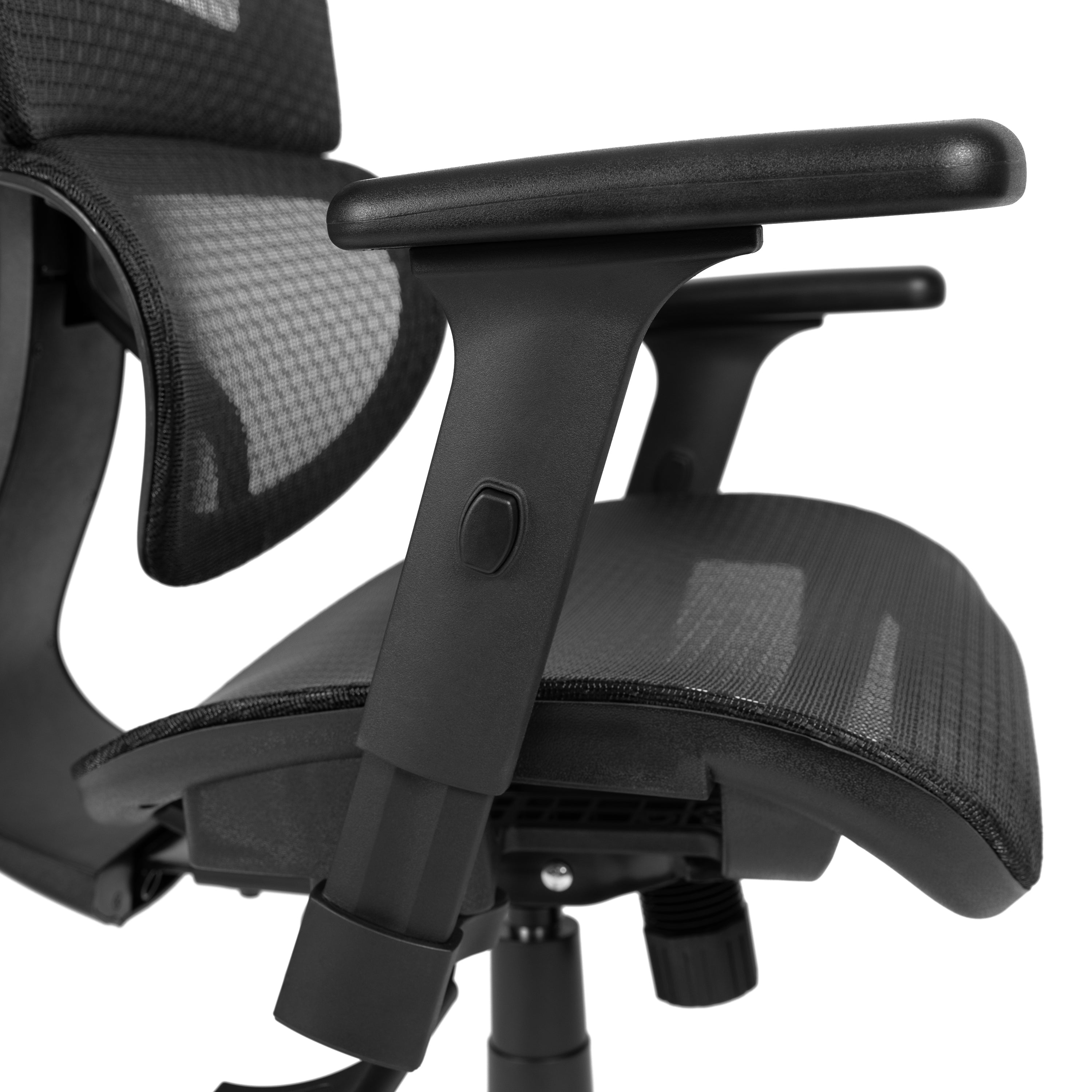 Ergonomic Mesh Office Chair with 2-to-1 Synchro-Tilt, Adjustable Headrest, Lumbar Support, and Adjustable Pivot Arms