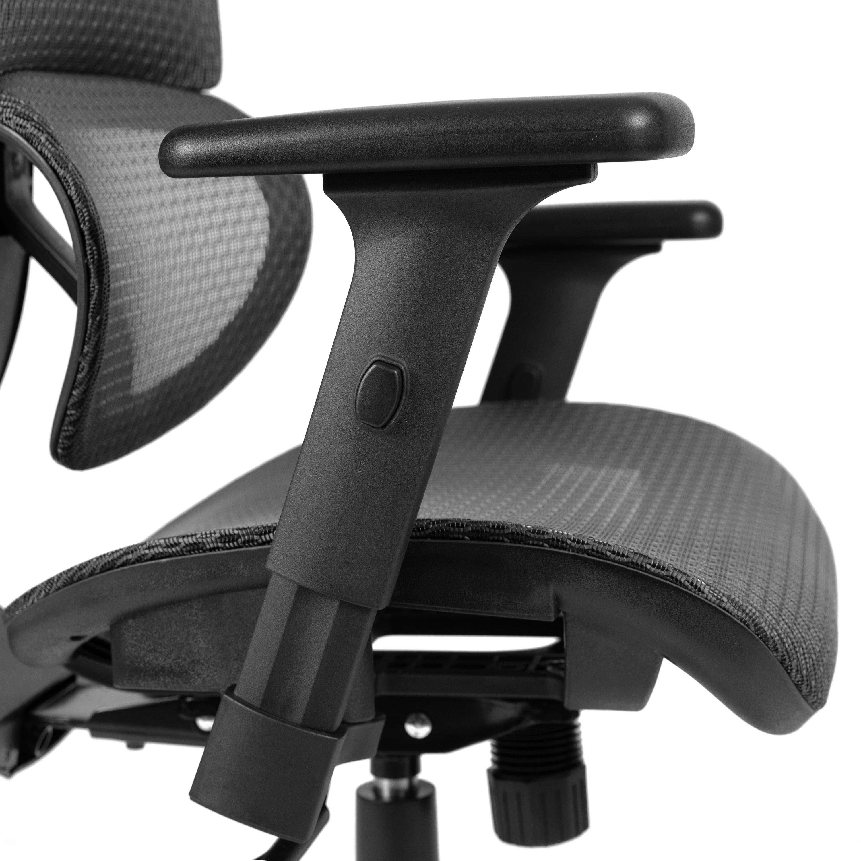 Ergonomic Mesh Office Chair with 2-to-1 Synchro-Tilt, Adjustable Headrest, Lumbar Support, and Adjustable Pivot Arms