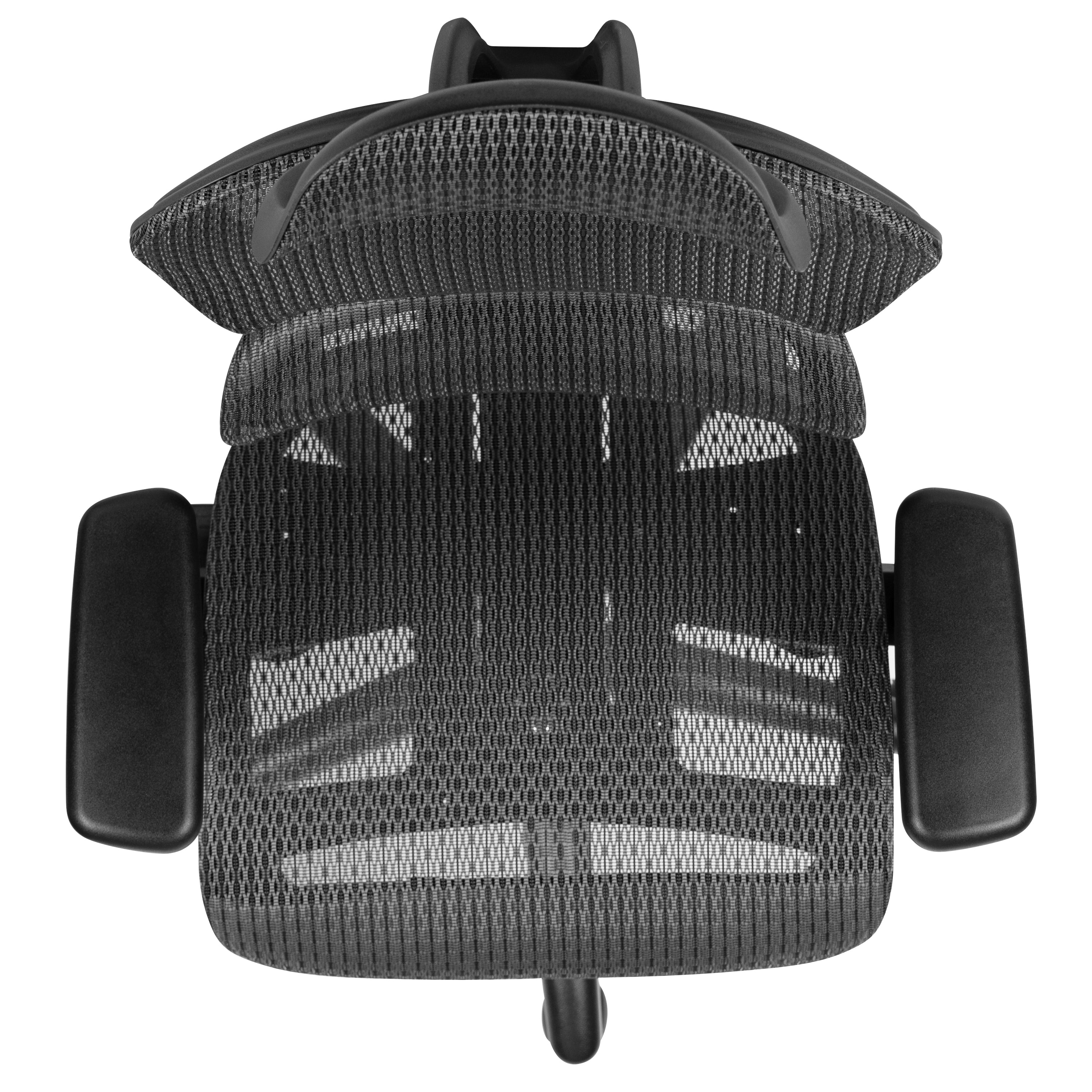 Ergonomic Mesh Office Chair with 2-to-1 Synchro-Tilt, Adjustable Headrest, Lumbar Support, and Adjustable Pivot Arms