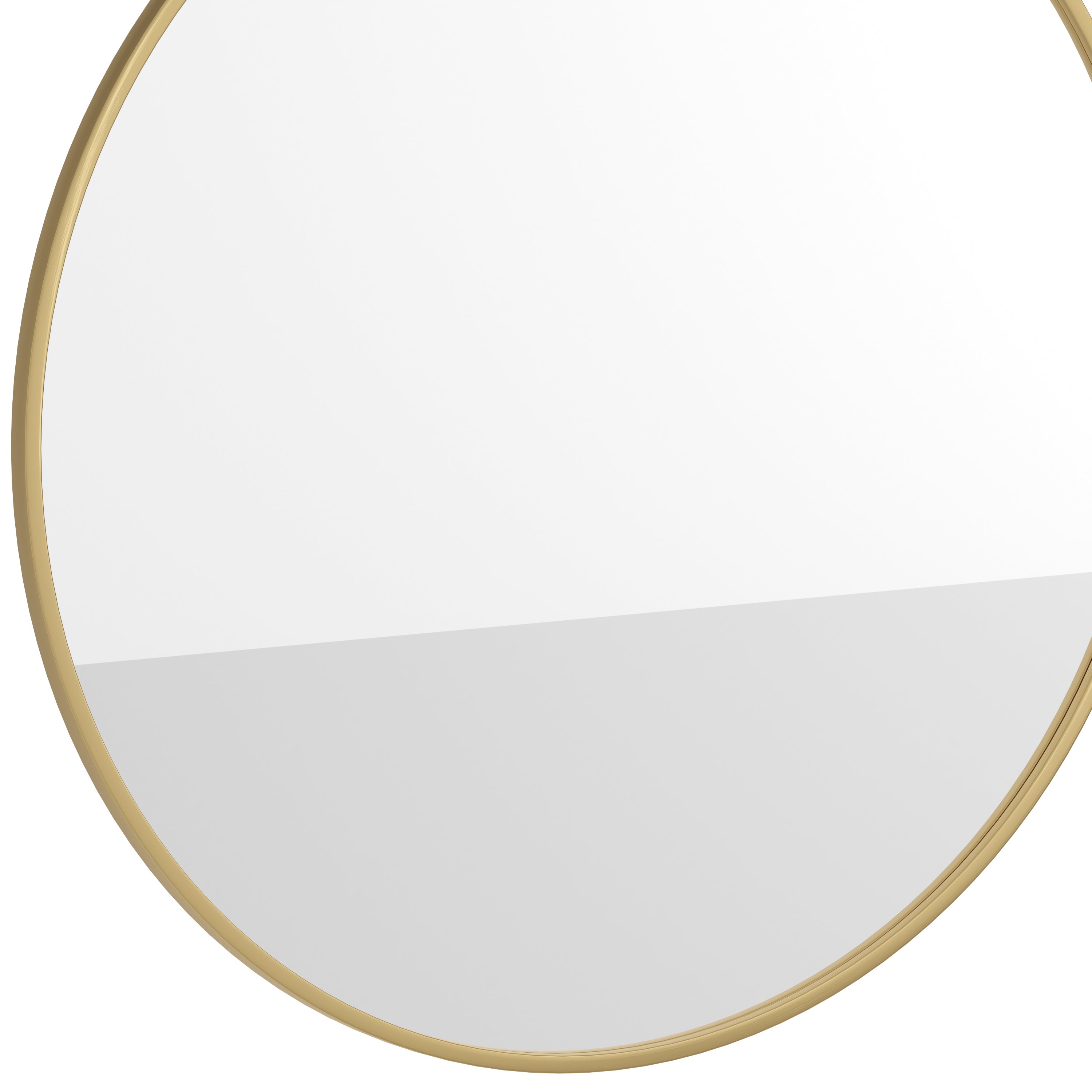 Julianne Metal Framed Wall Mirror - Large Accent Mirror for Bathroom, Vanity, Entryway, Dining Room, & Living Room-Mirror-Flash Furniture-Wall2Wall Furnishings