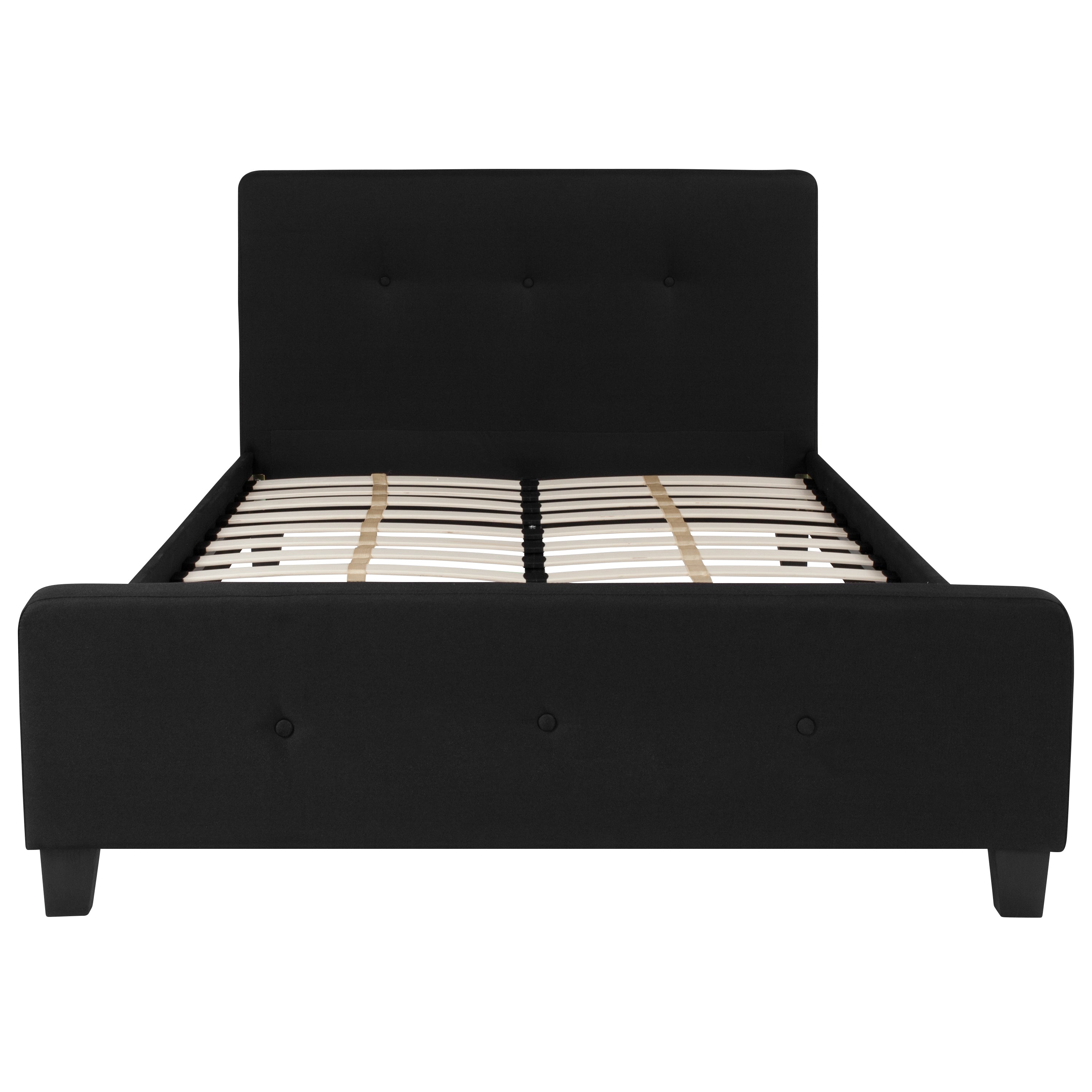 Tribeca Button Tufted Upholstered Platform Bed