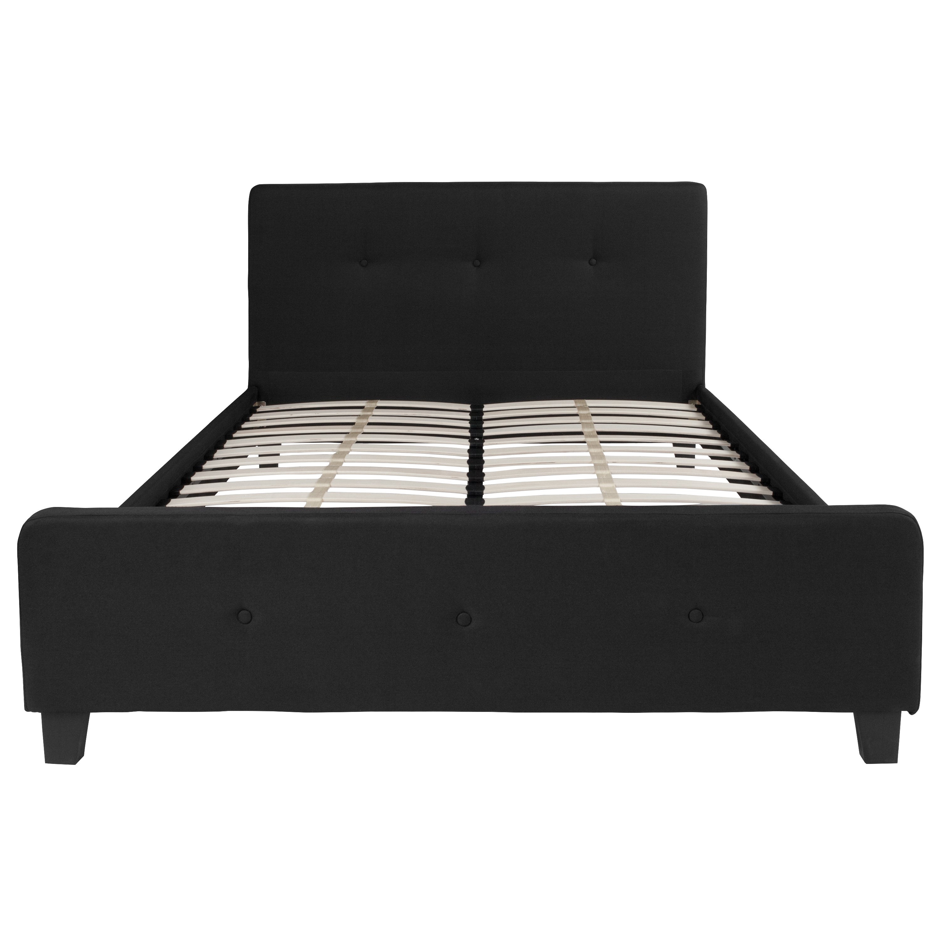 Tribeca Button Tufted Upholstered Platform Bed