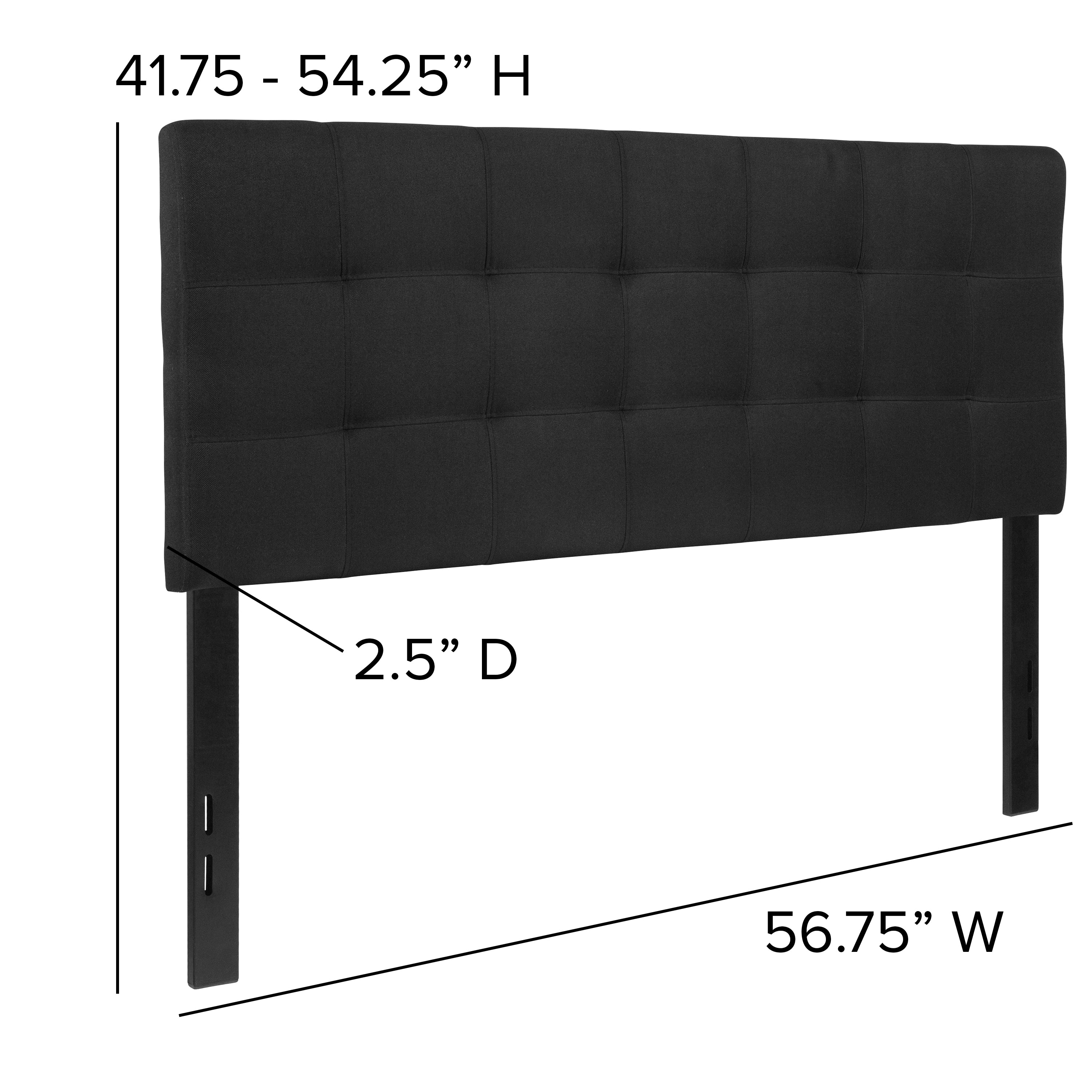 Bedford Quilted Tufted Upholstered Headboard