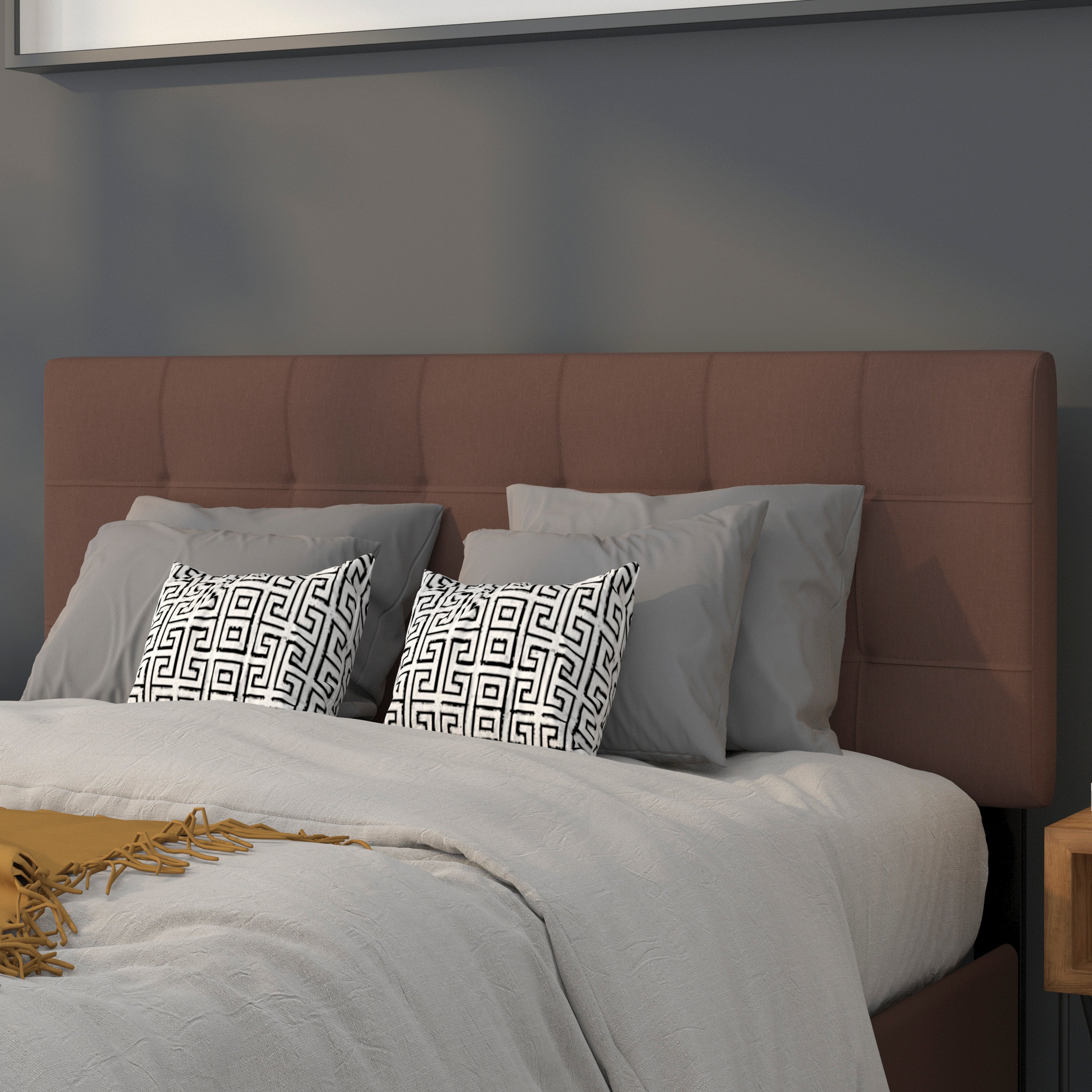 Bedford Quilted Tufted Upholstered Headboard