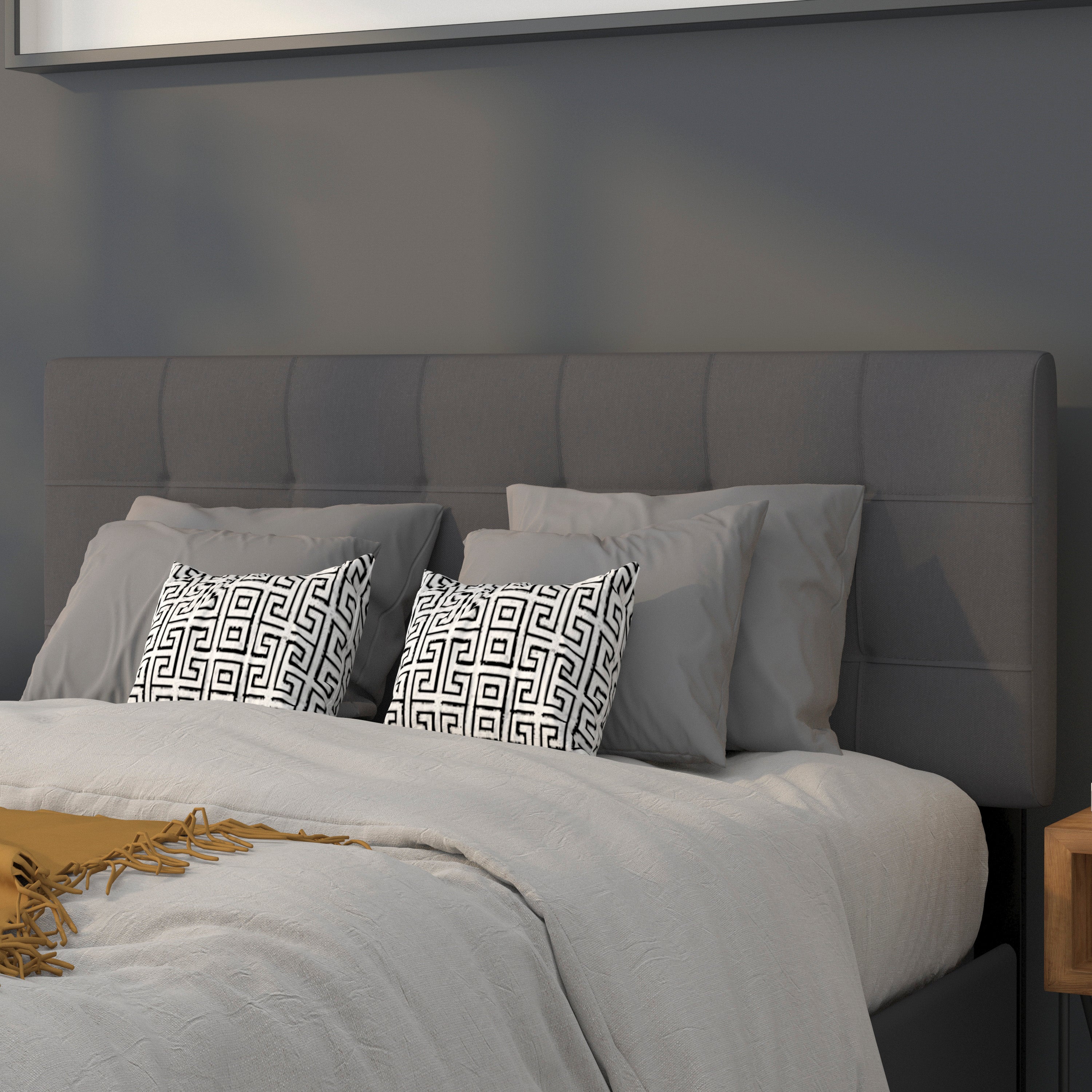 Bedford Quilted Tufted Upholstered Headboard