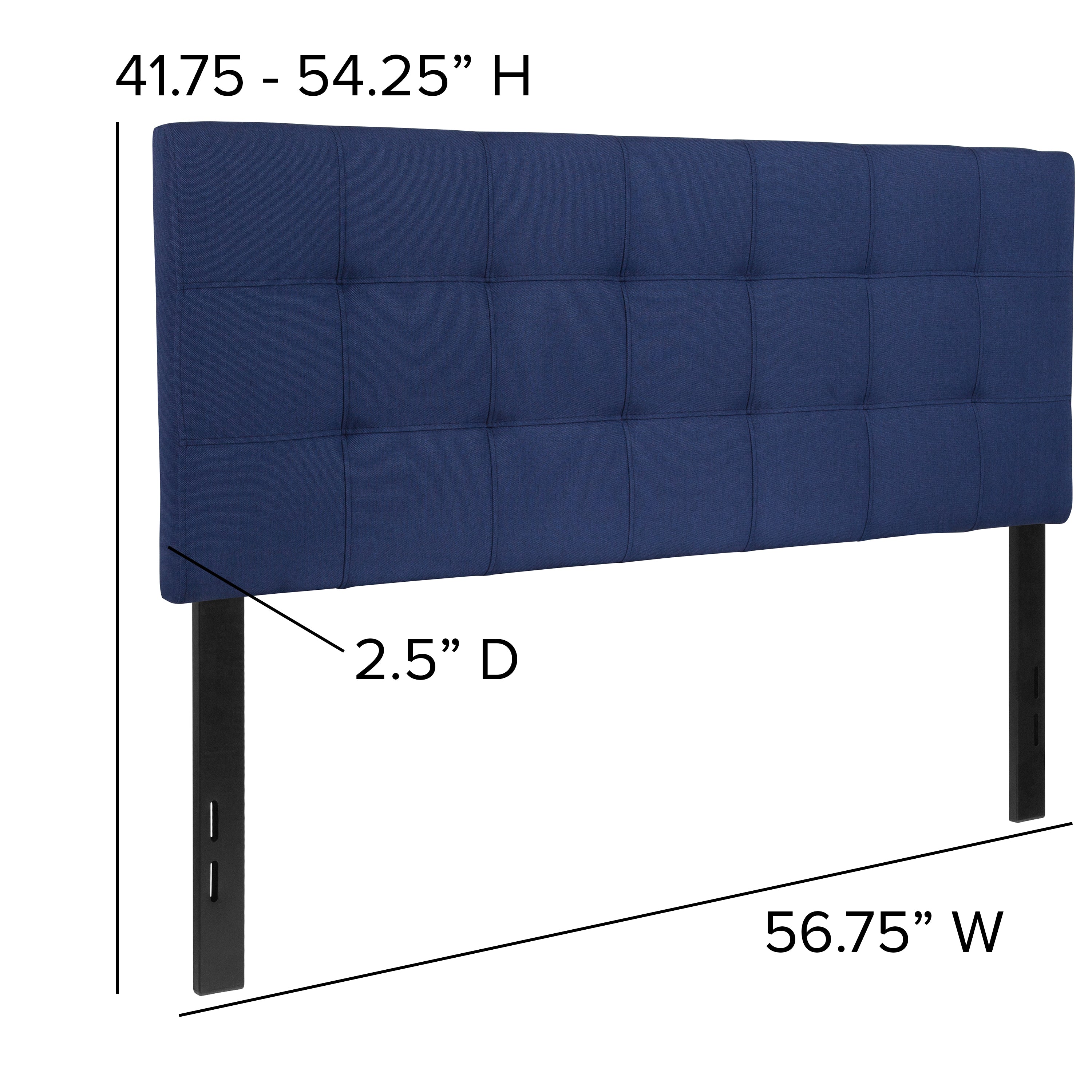 Bedford Quilted Tufted Upholstered Headboard