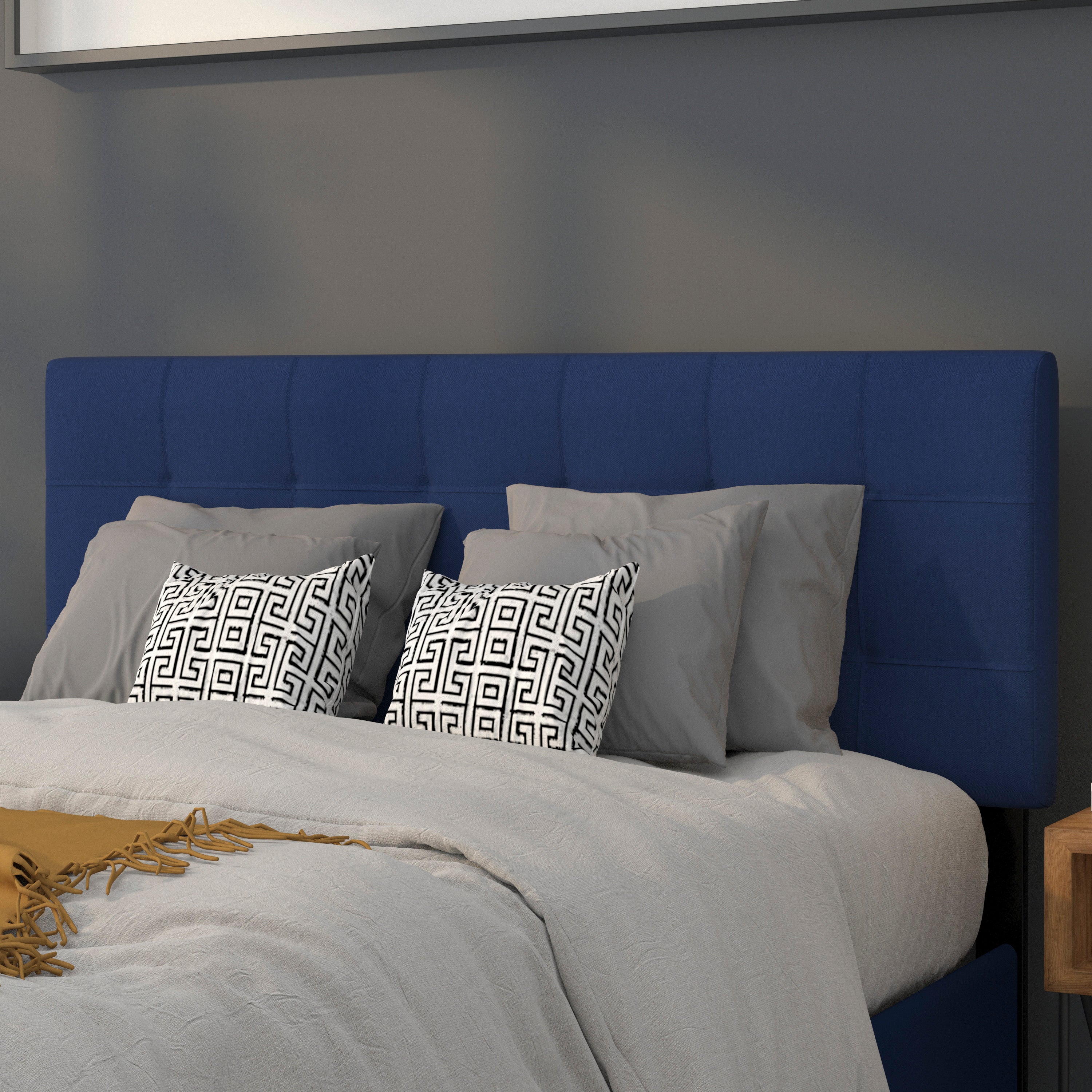 Bedford Quilted Tufted Upholstered Headboard