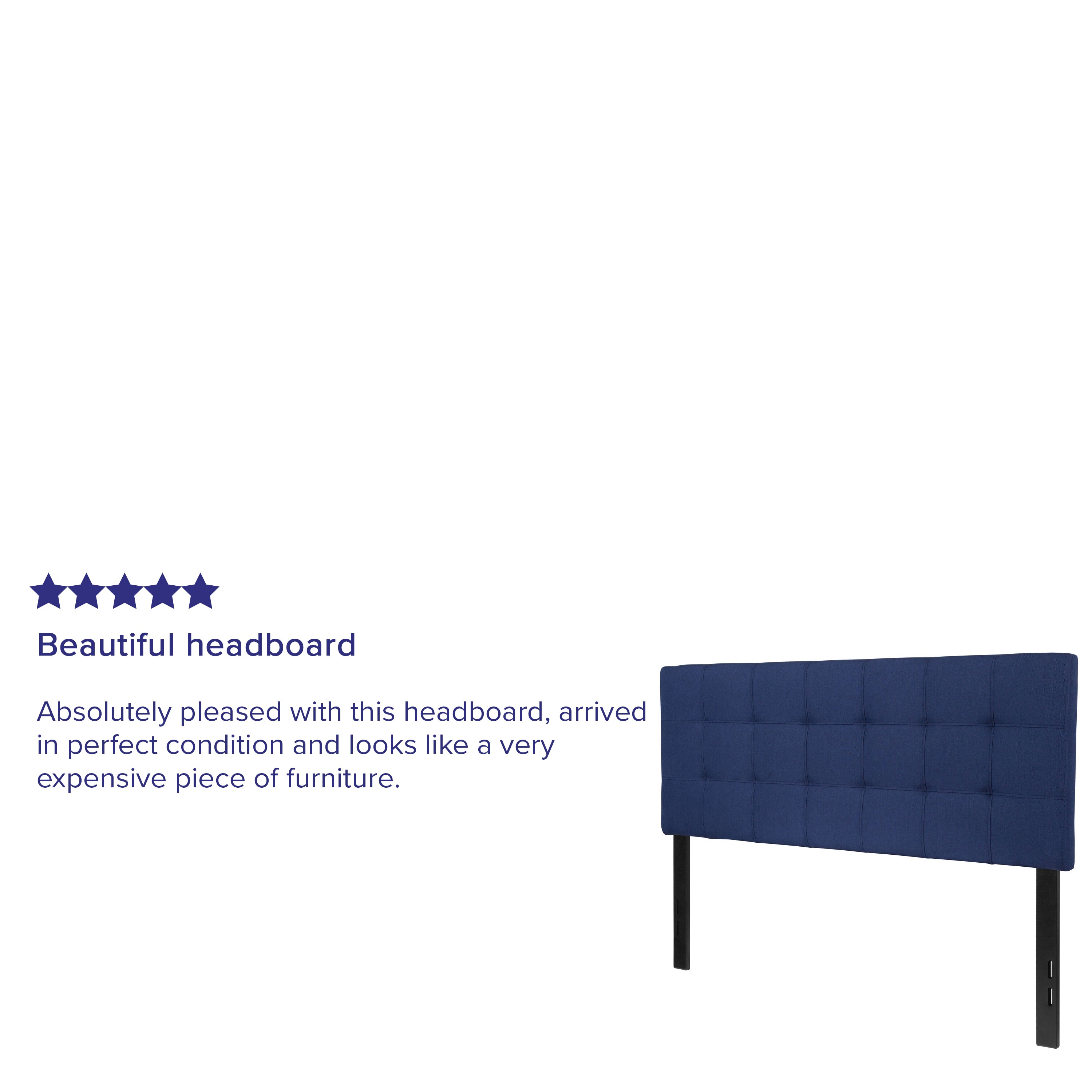 Bedford Quilted Tufted Upholstered Headboard