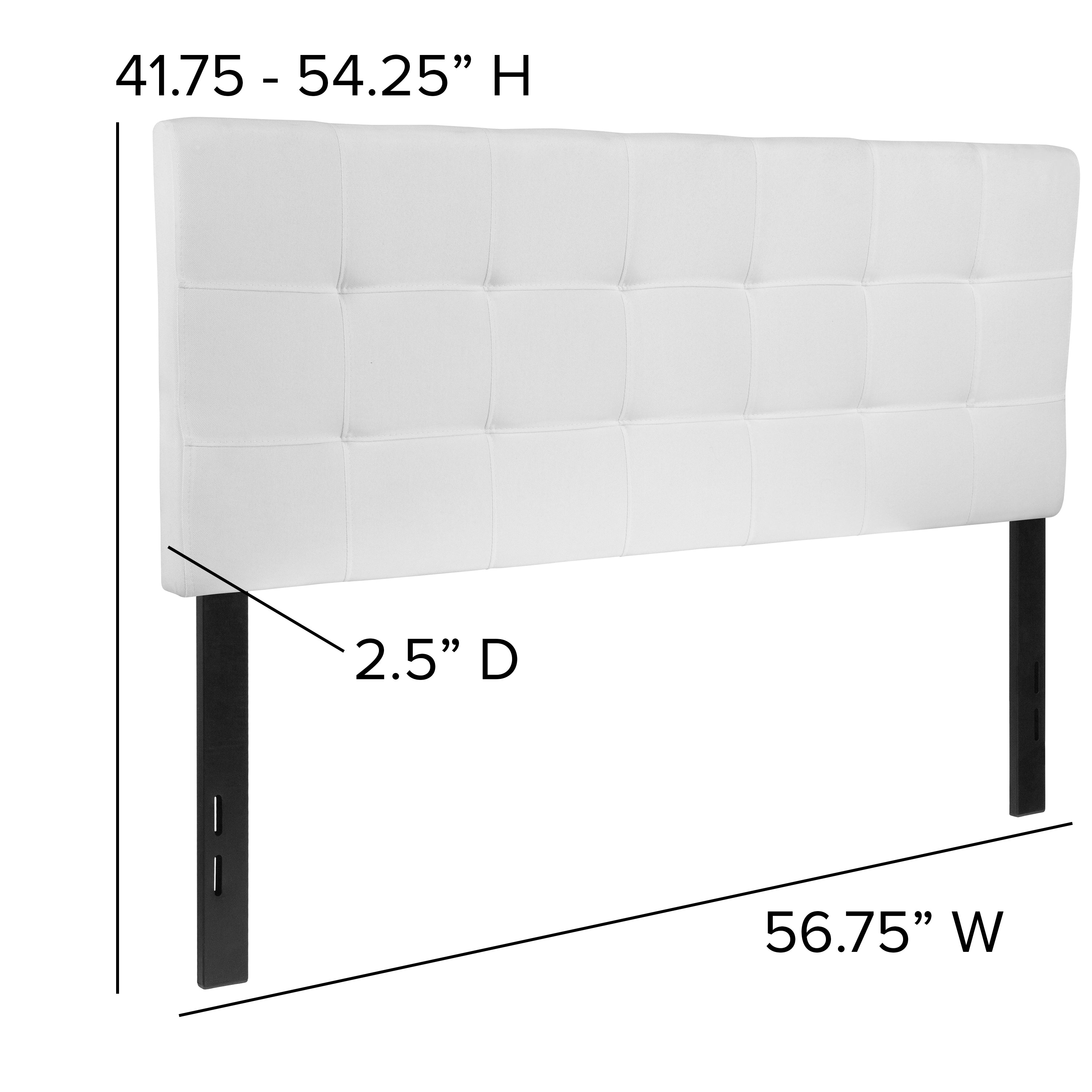 Bedford Quilted Tufted Upholstered Headboard