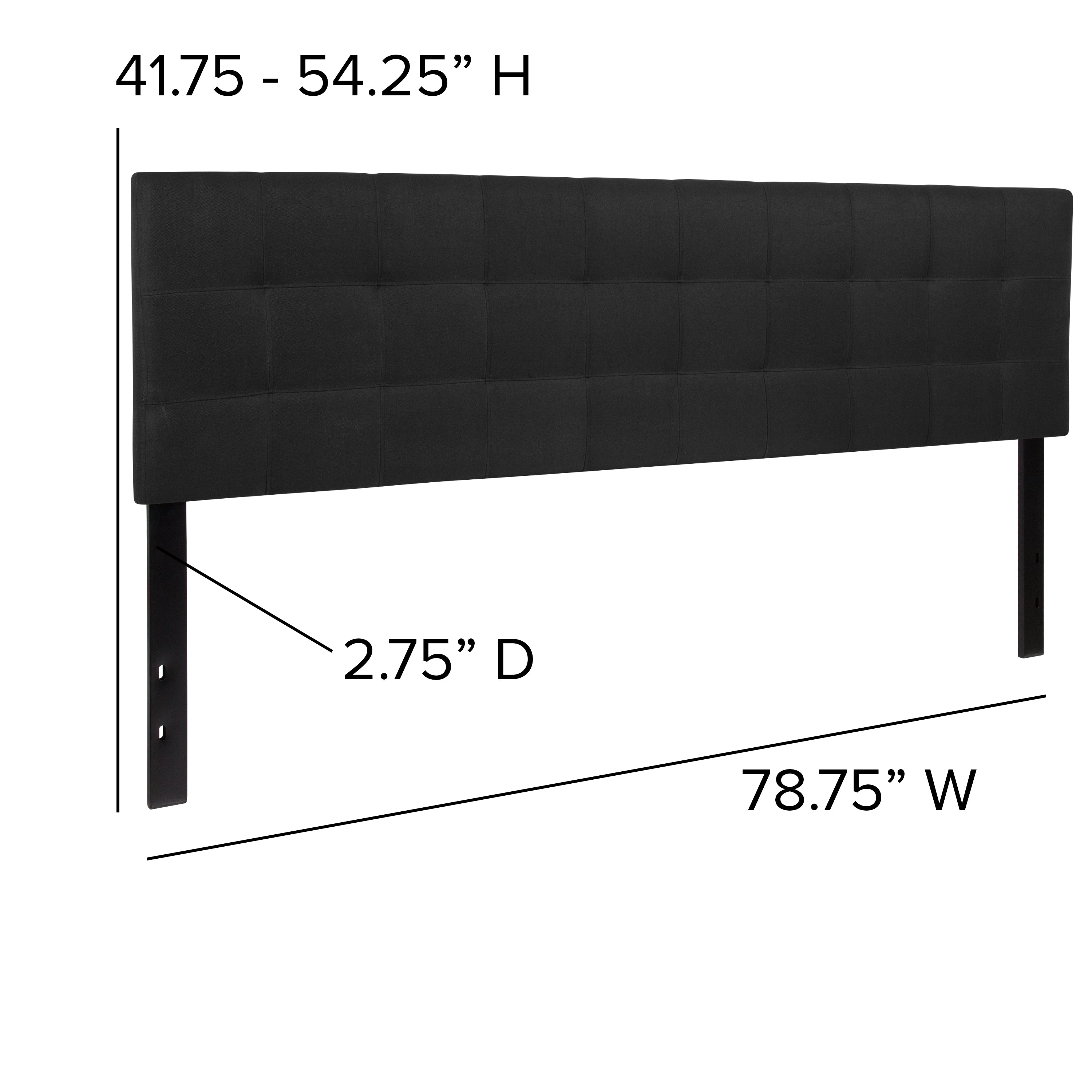 Bedford Quilted Tufted Upholstered Headboard