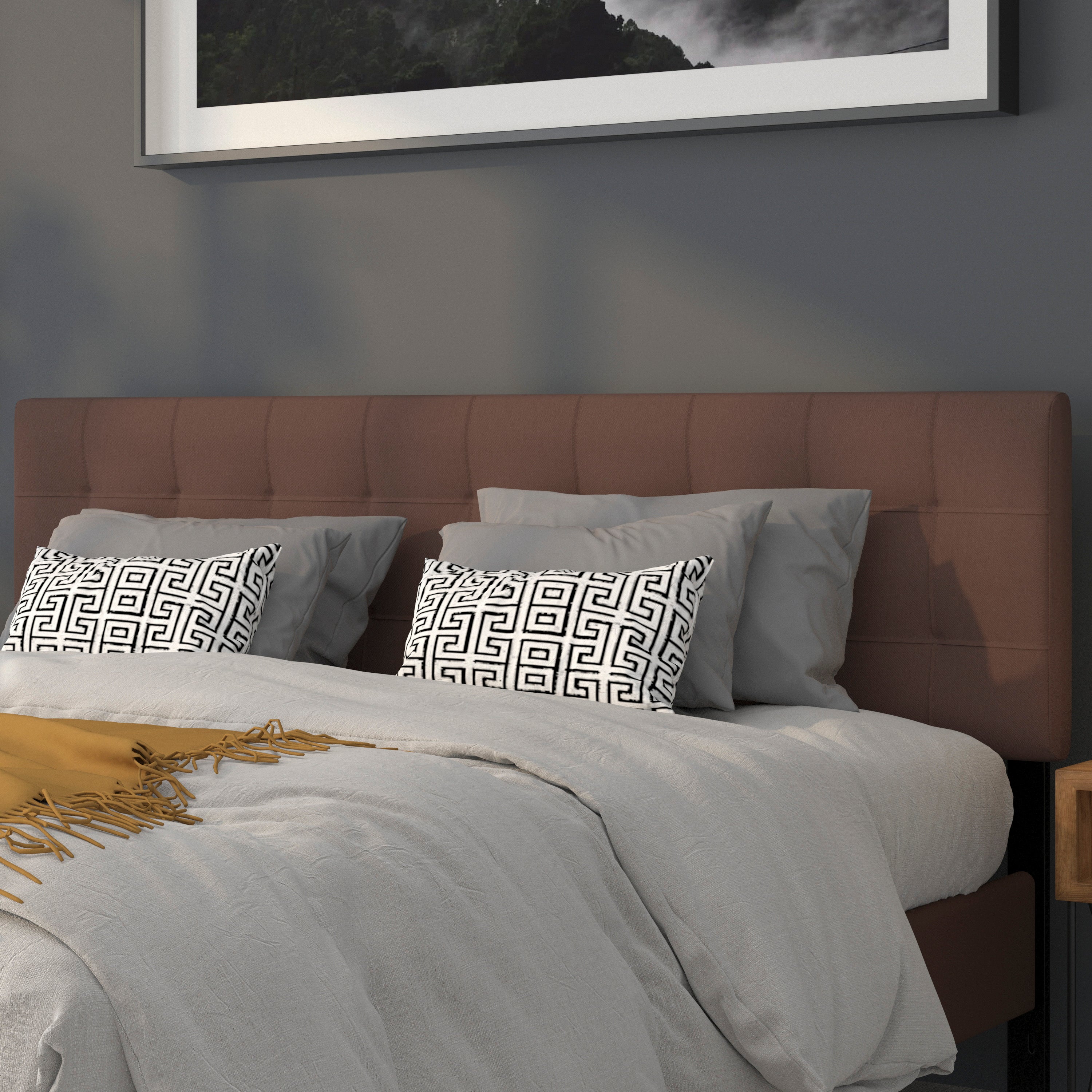 Bedford Quilted Tufted Upholstered Headboard