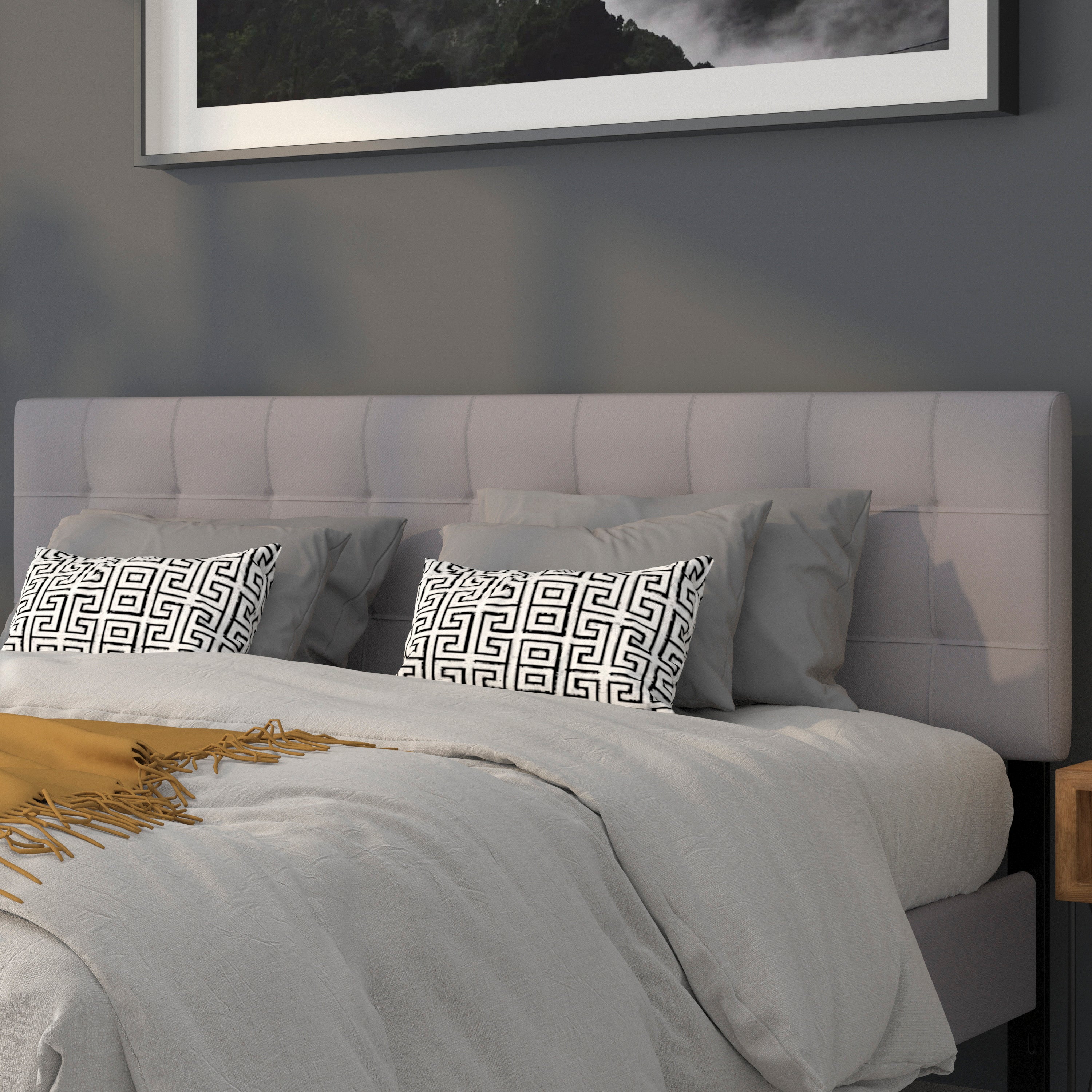 Bedford Quilted Tufted Upholstered Headboard