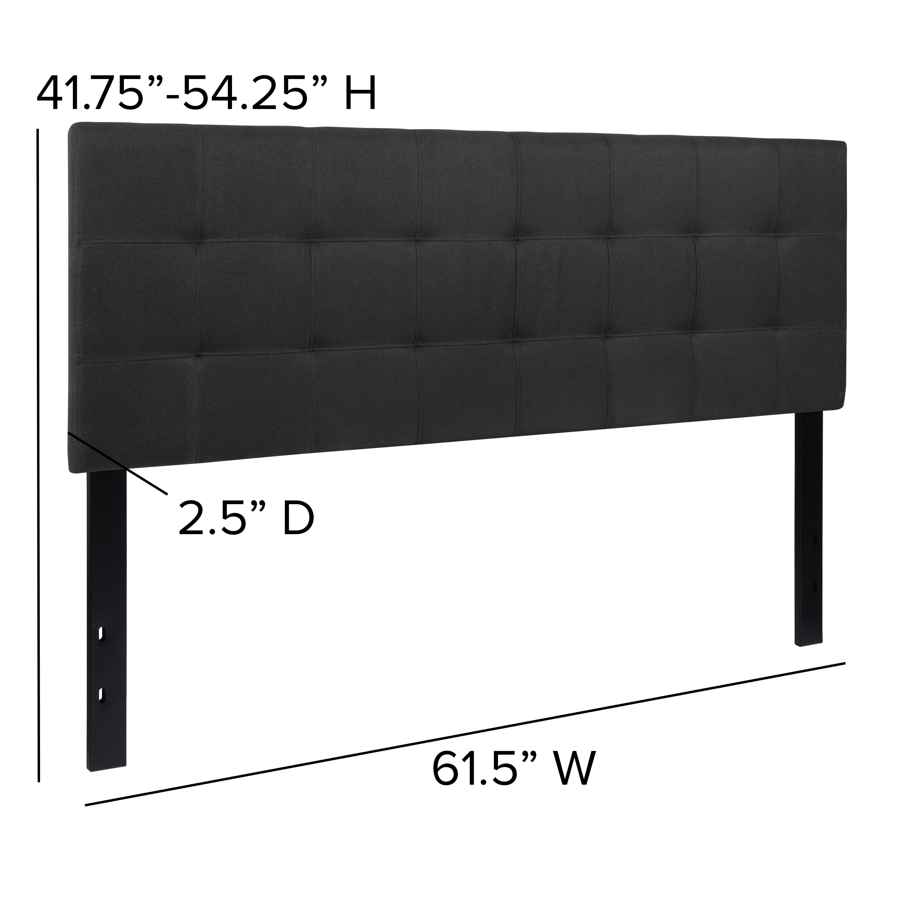 Bedford Quilted Tufted Upholstered Headboard