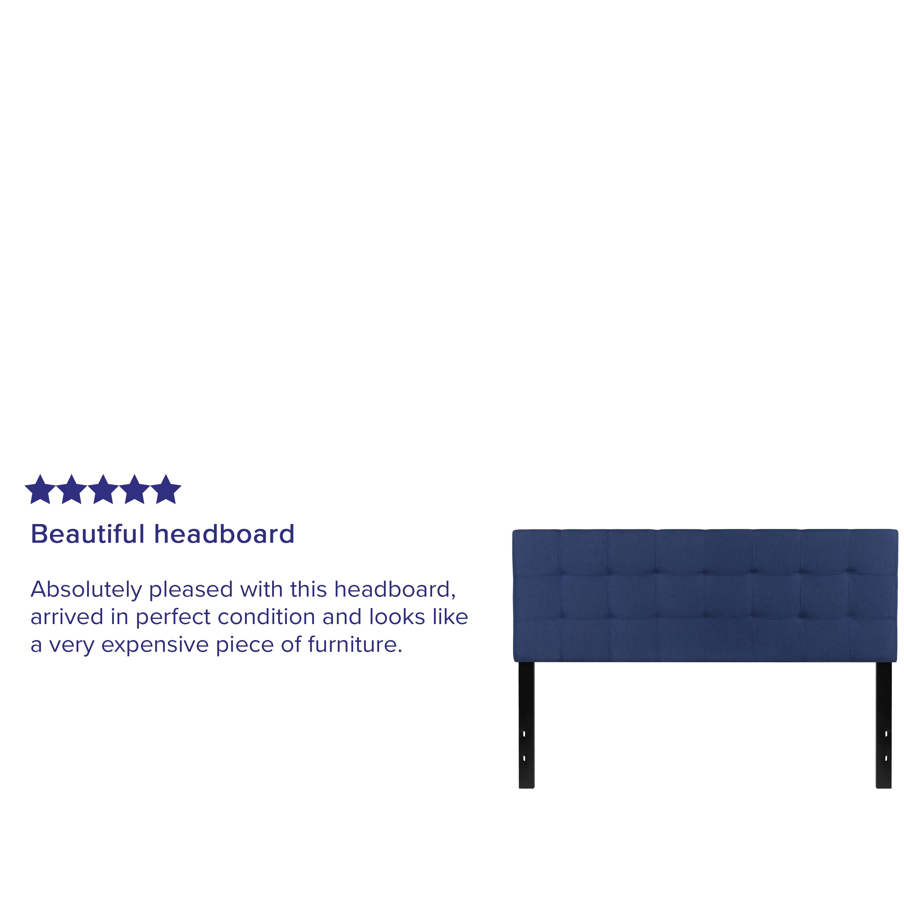 Bedford Quilted Tufted Upholstered Headboard