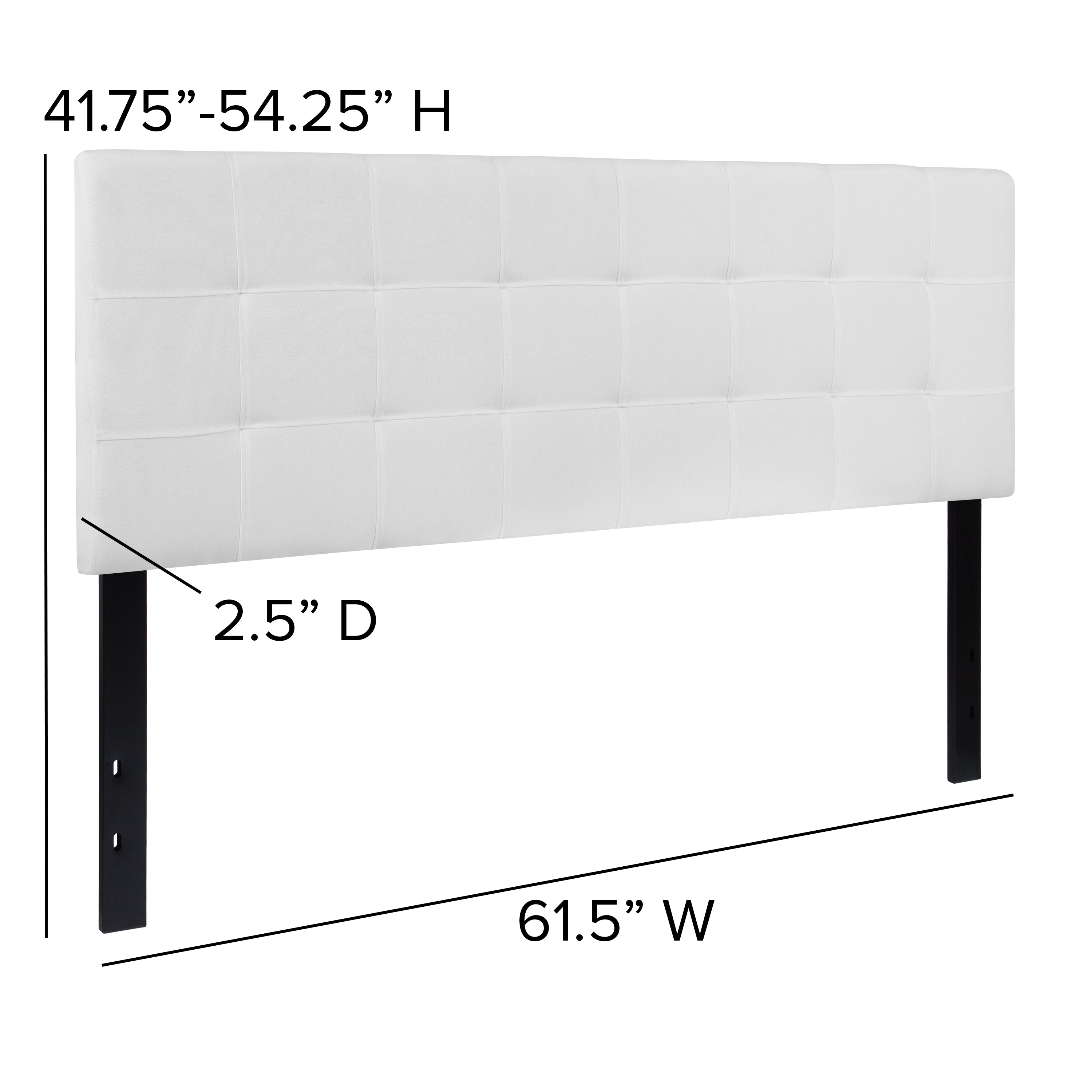 Bedford Quilted Tufted Upholstered Headboard