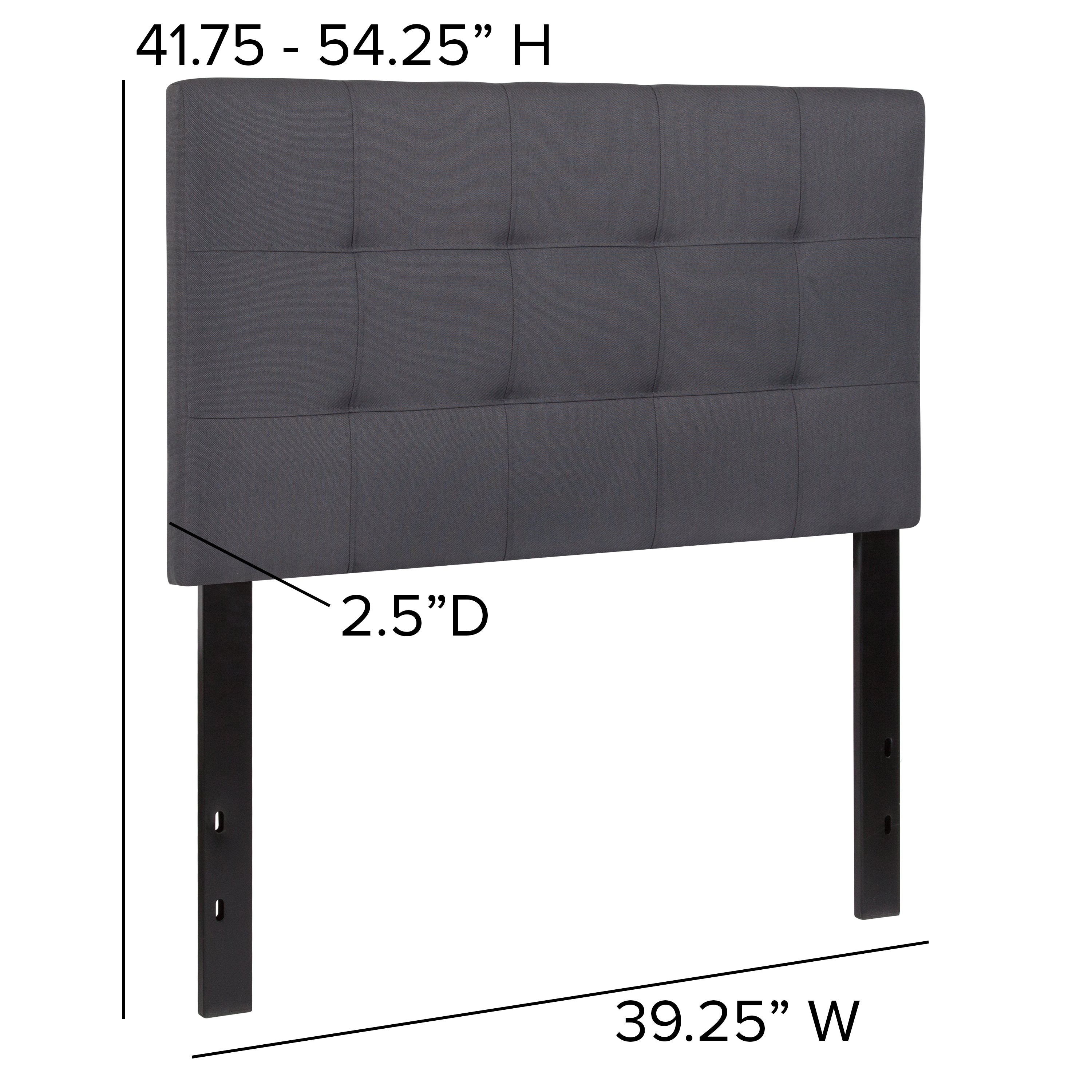 Bedford Quilted Tufted Upholstered Headboard