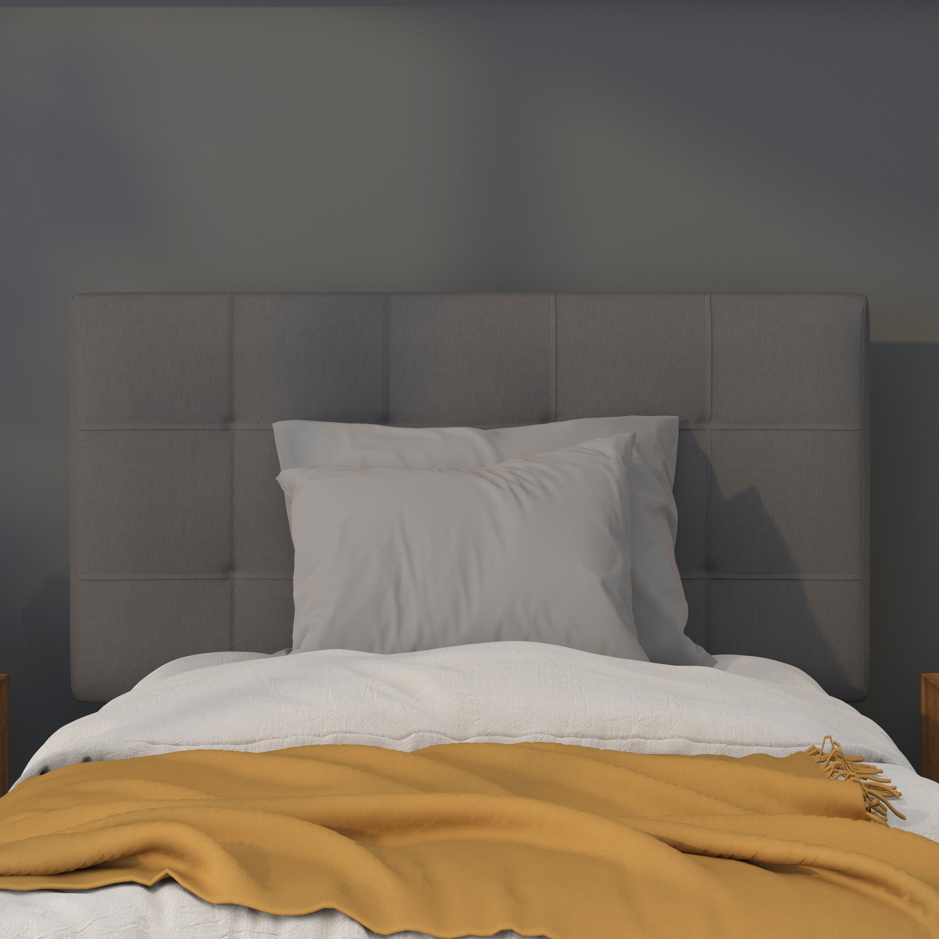 Bedford Quilted Tufted Upholstered Headboard