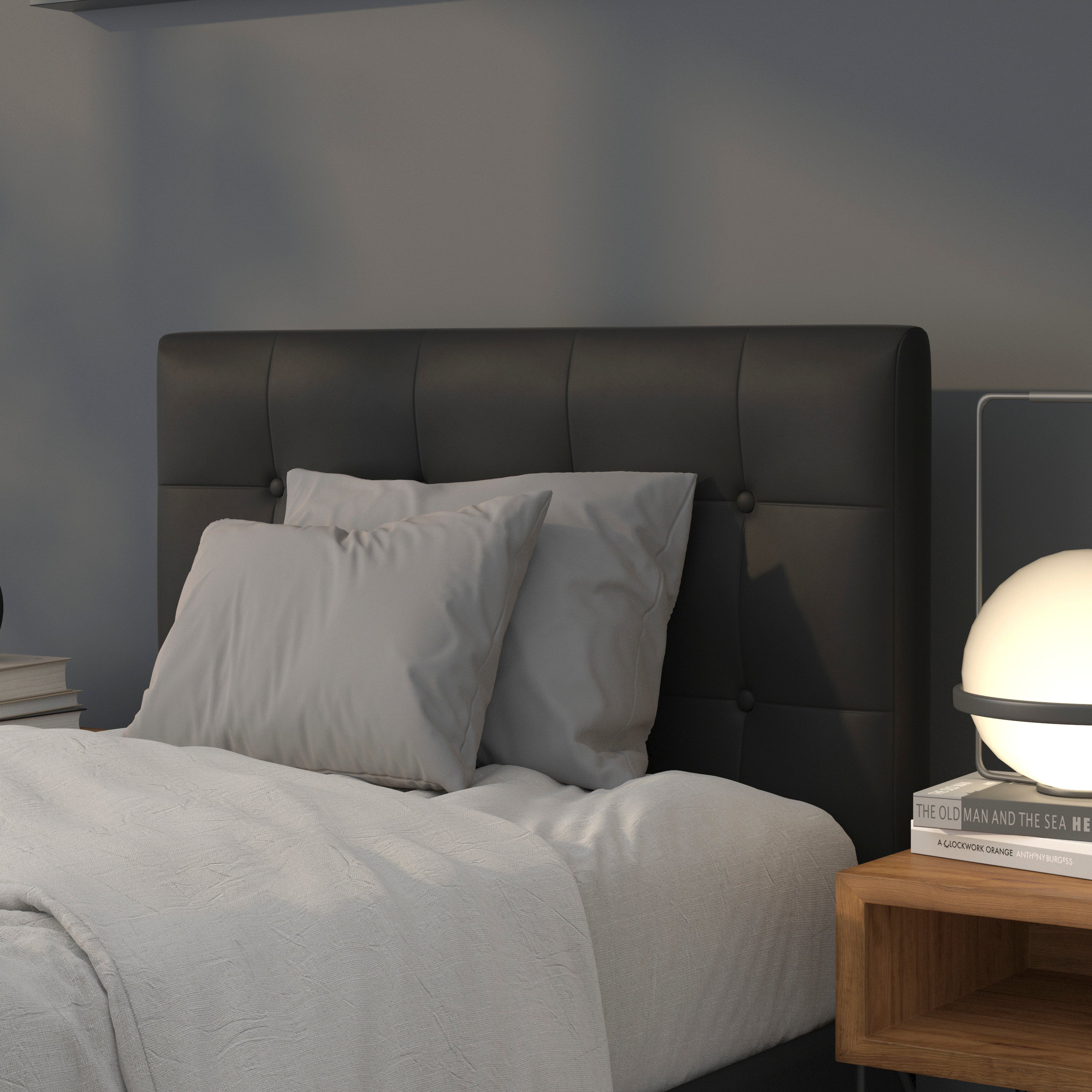 Lennox Button Tufted Upholstered Headboard