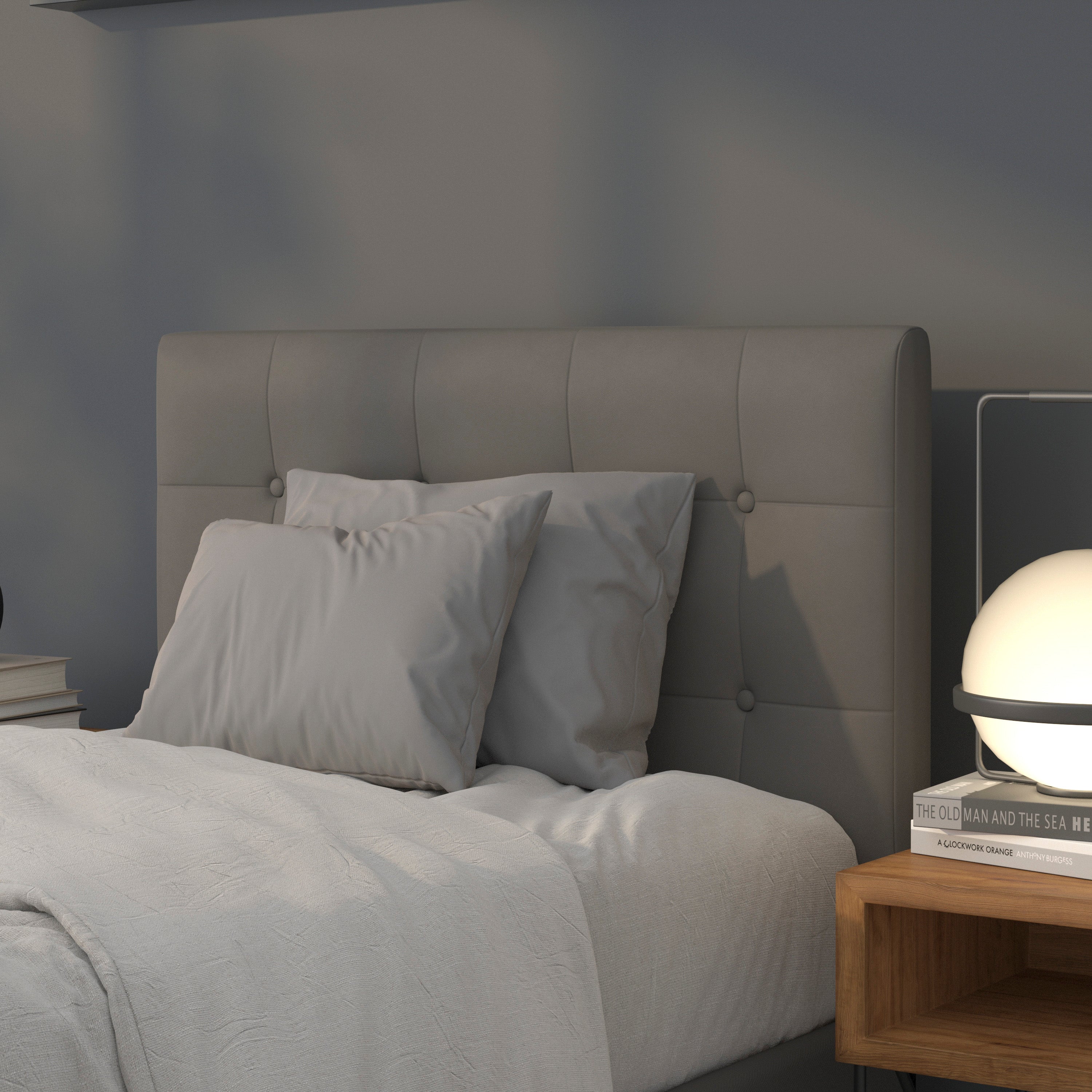 Lennox Button Tufted Upholstered Headboard