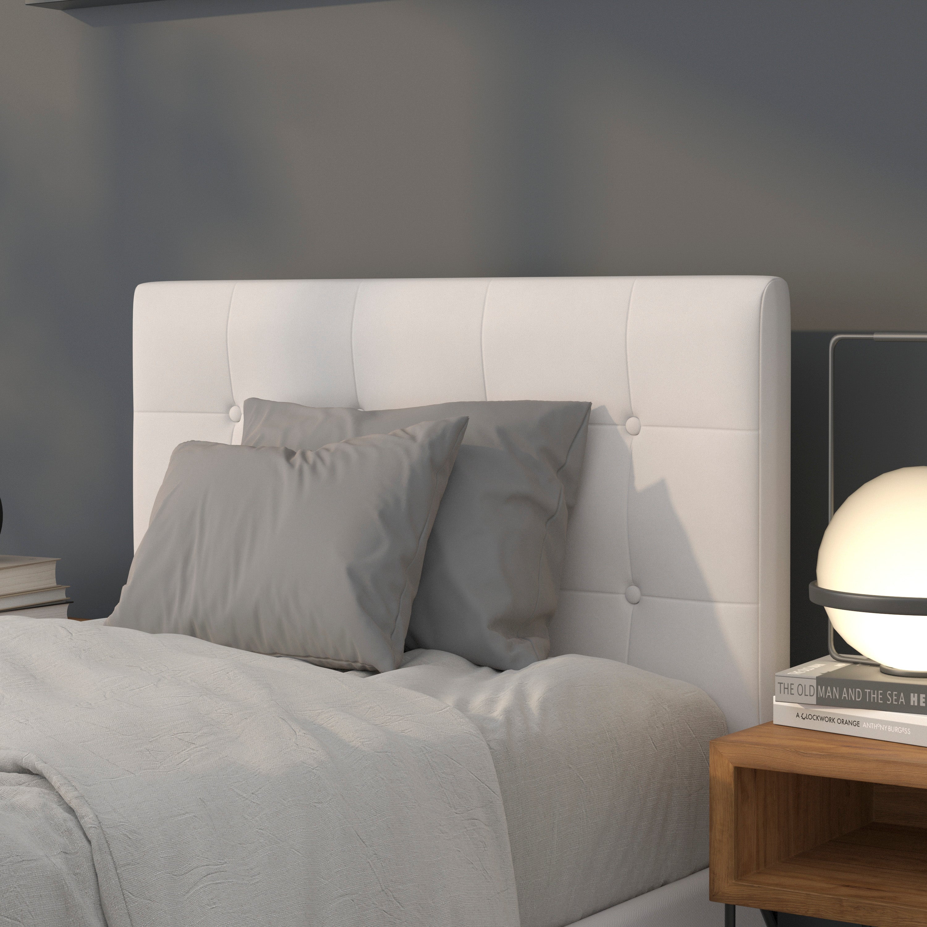 Lennox Button Tufted Upholstered Headboard