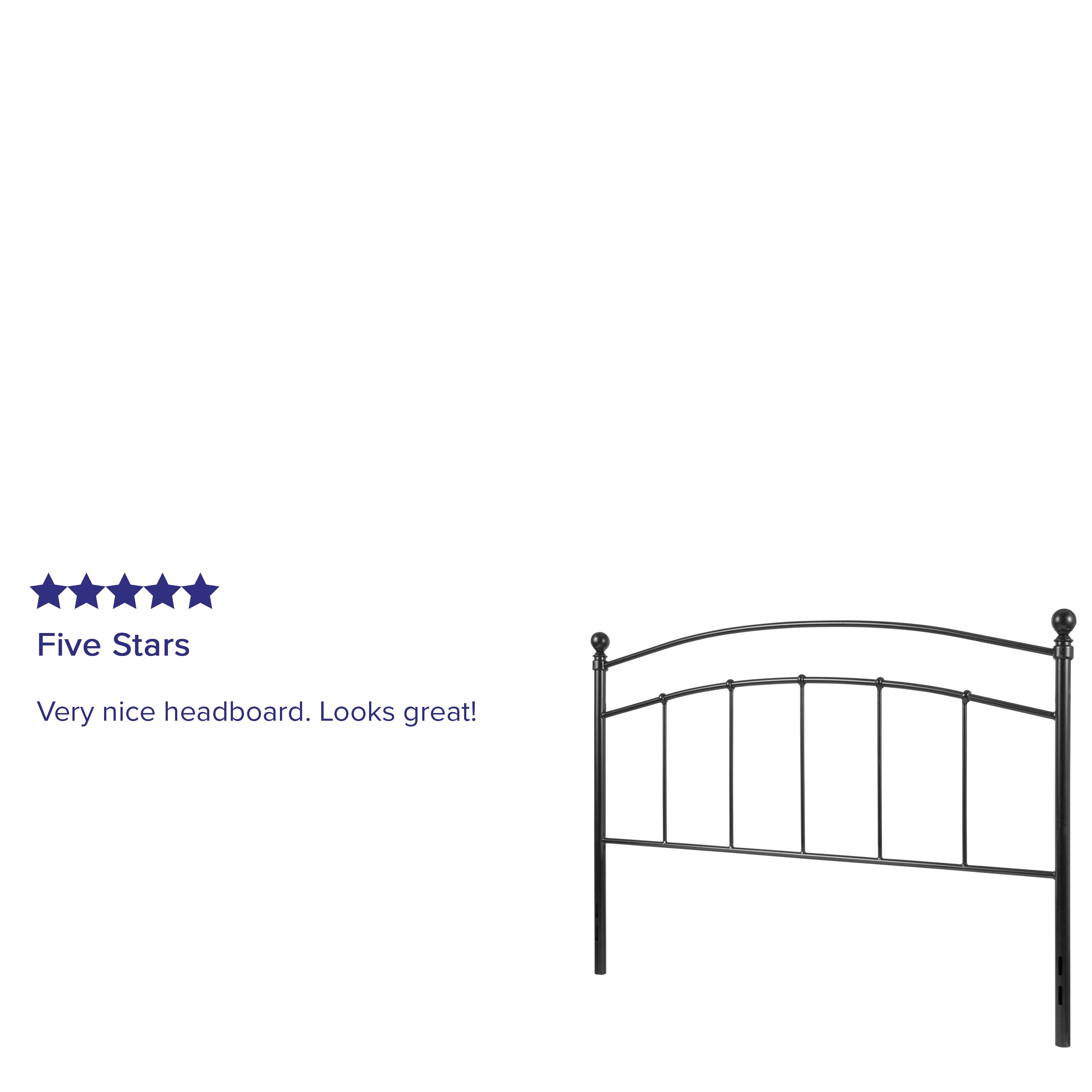 Woodstock Decorative Metal Headboard