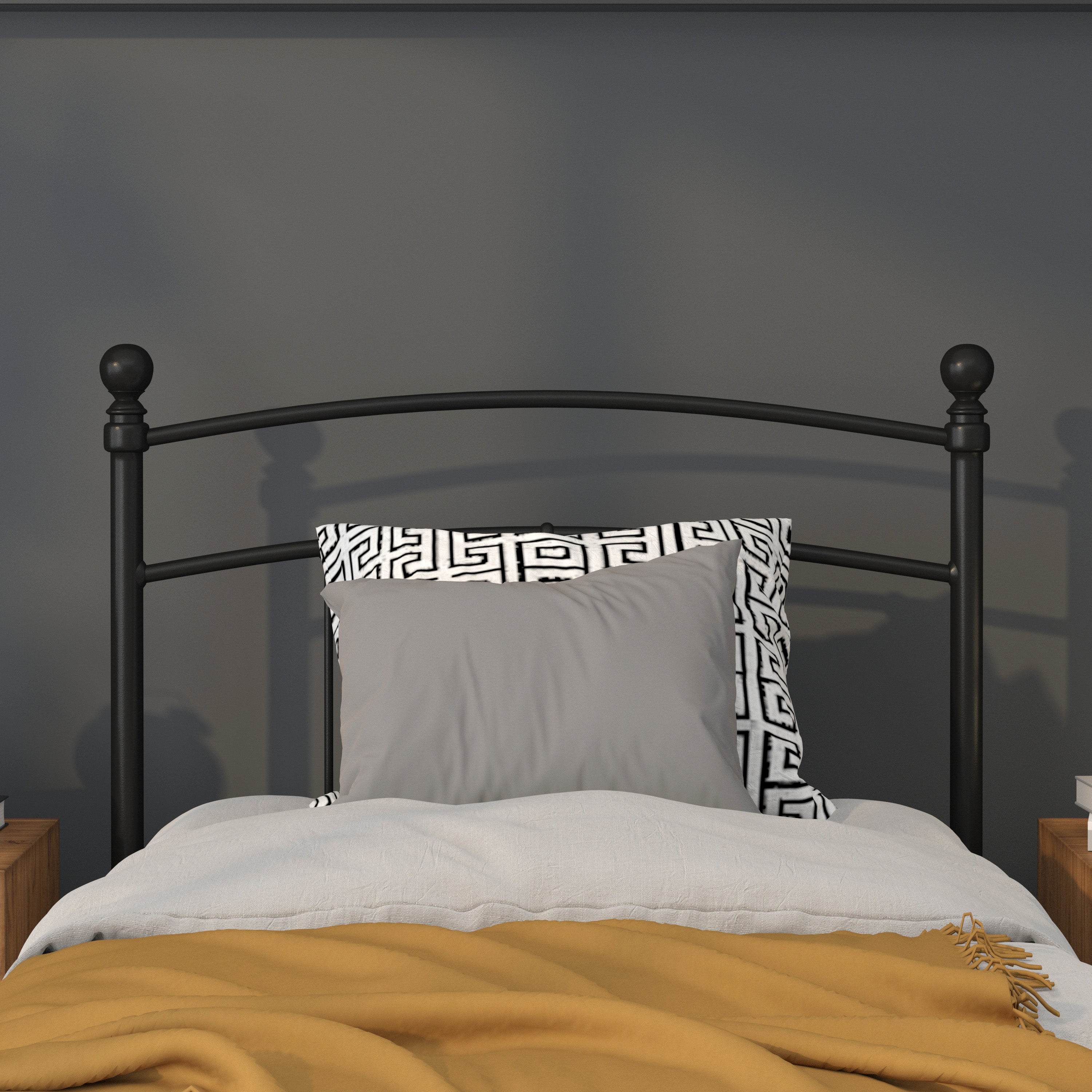 Woodstock Decorative Metal Headboard