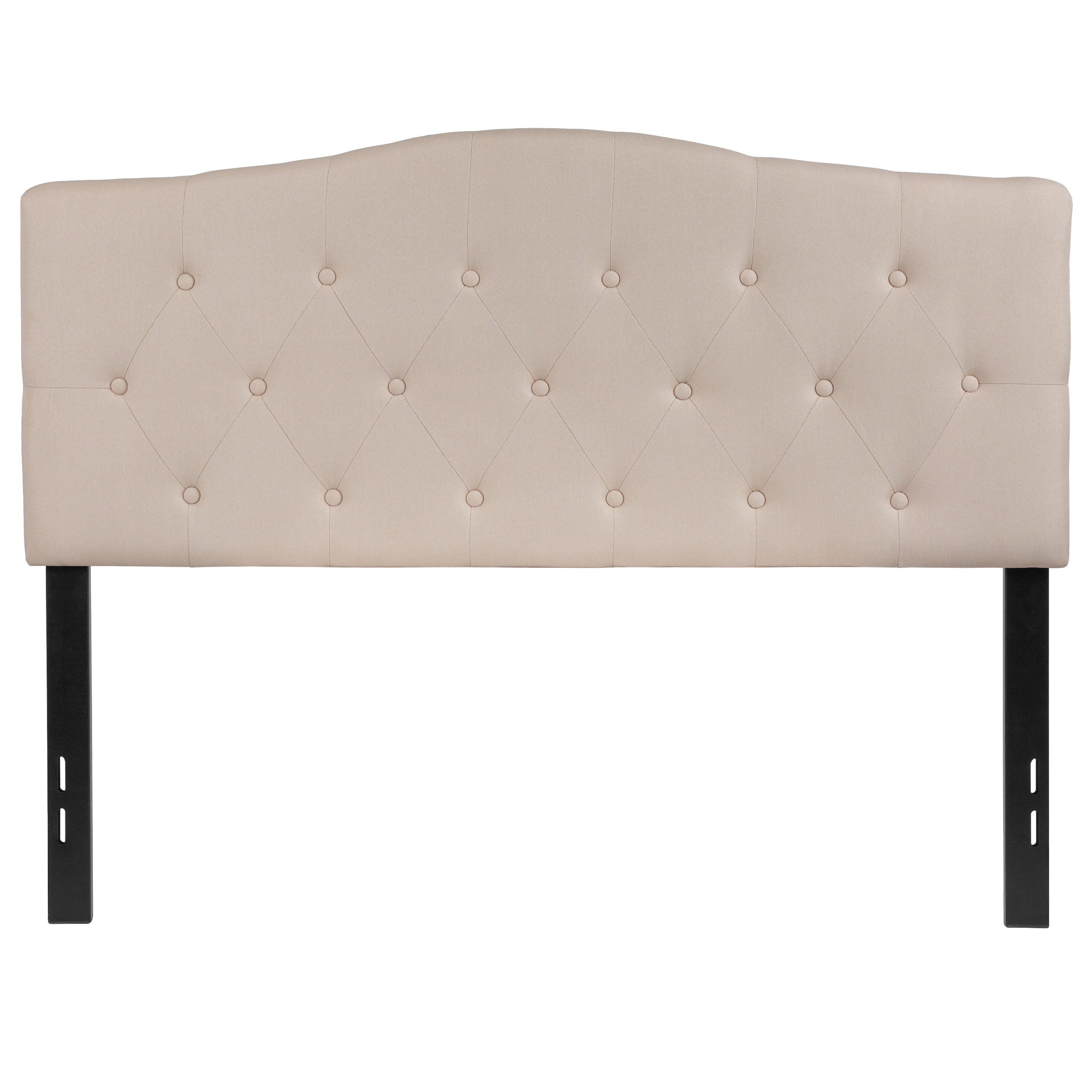 Cambridge Arched Button Tufted Upholstered Headboard