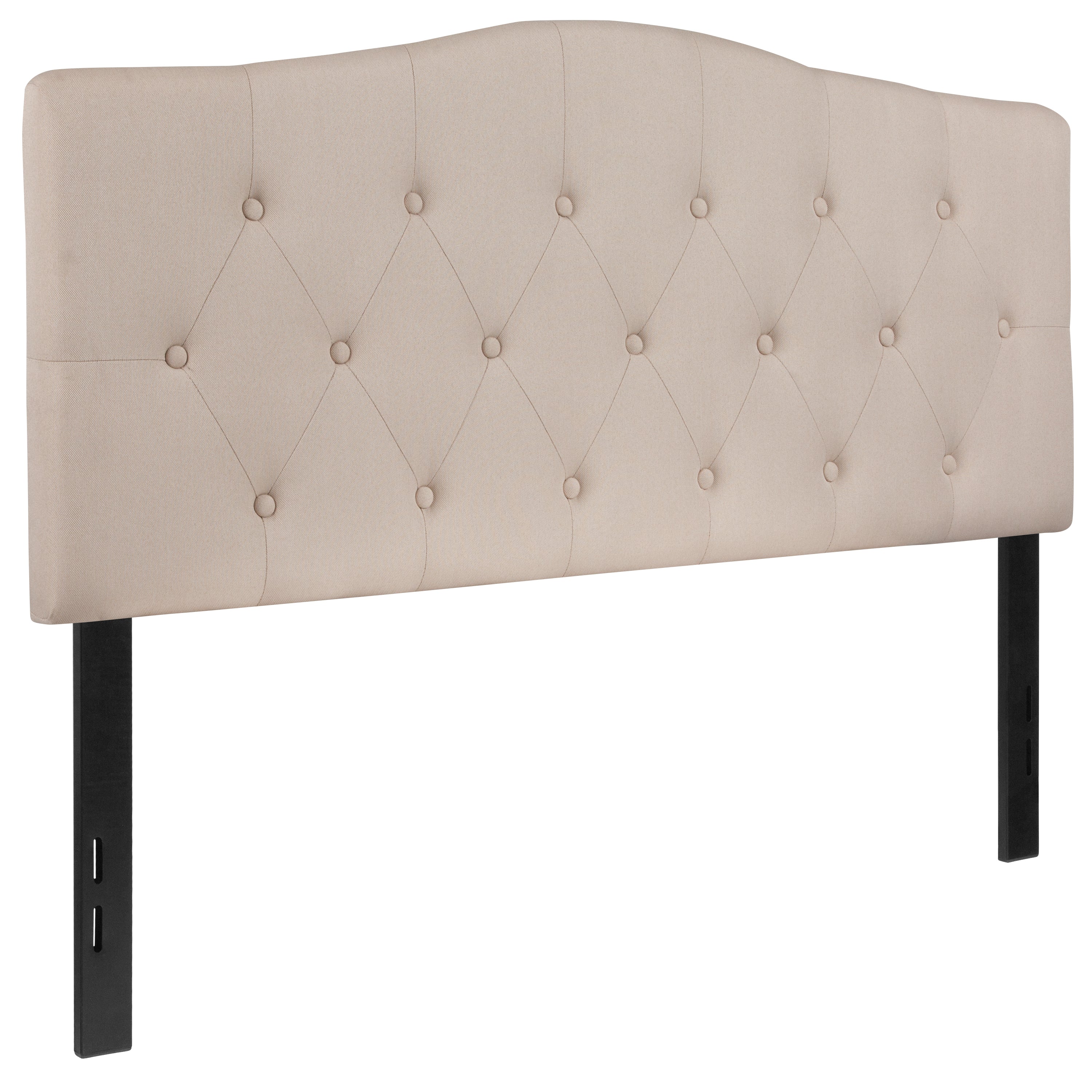 Cambridge Arched Button Tufted Upholstered Headboard