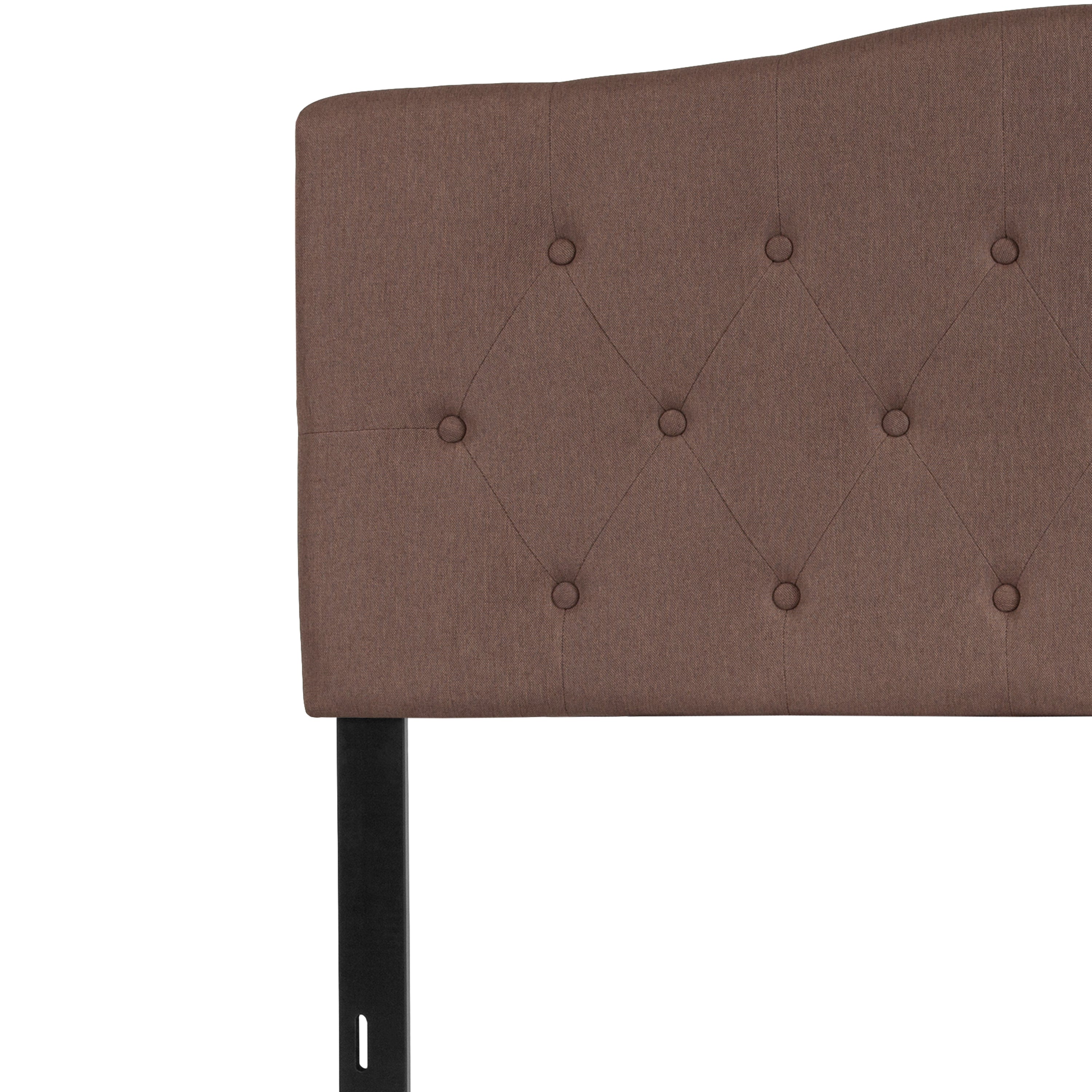 Cambridge Arched Button Tufted Upholstered Headboard