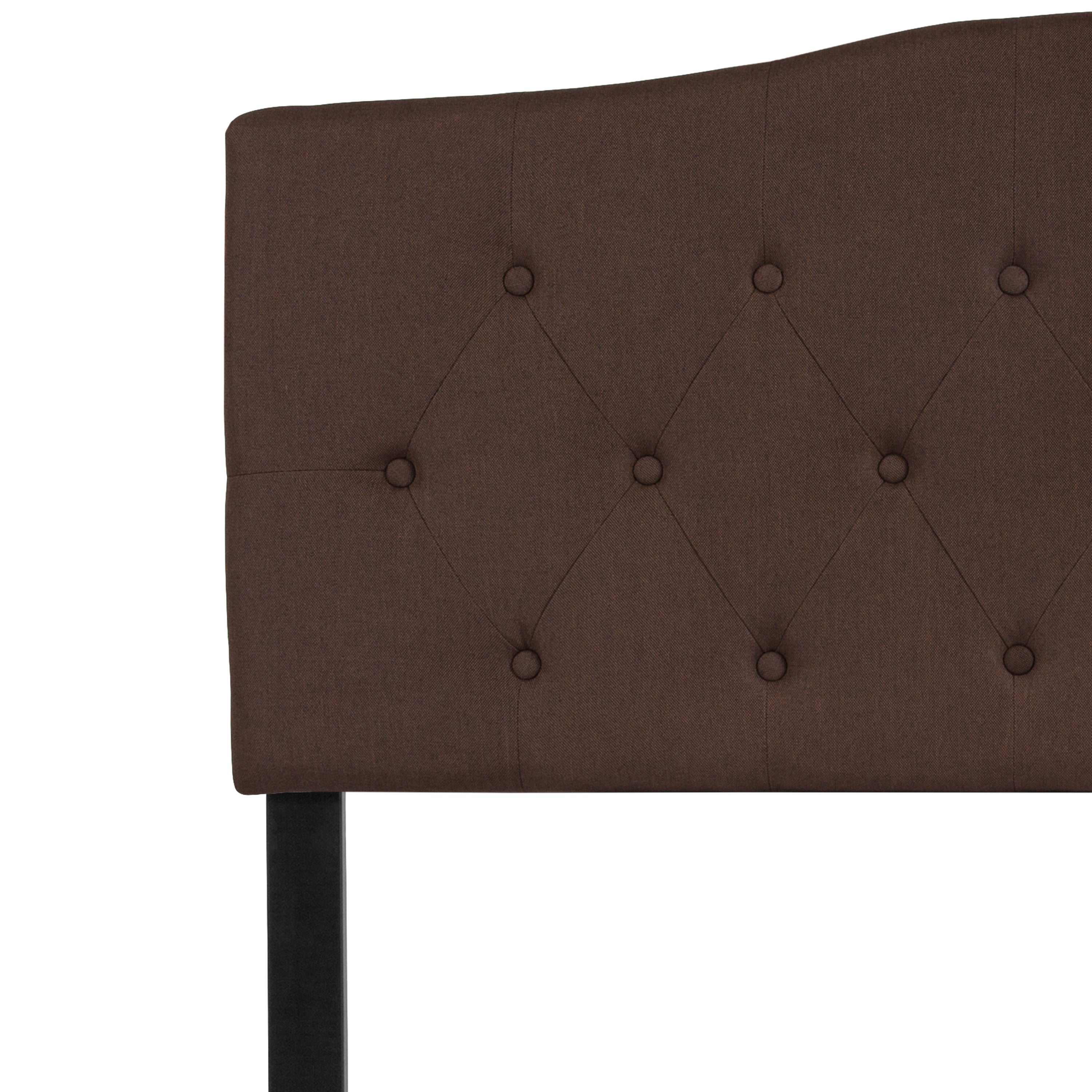 Cambridge Arched Button Tufted Upholstered Headboard