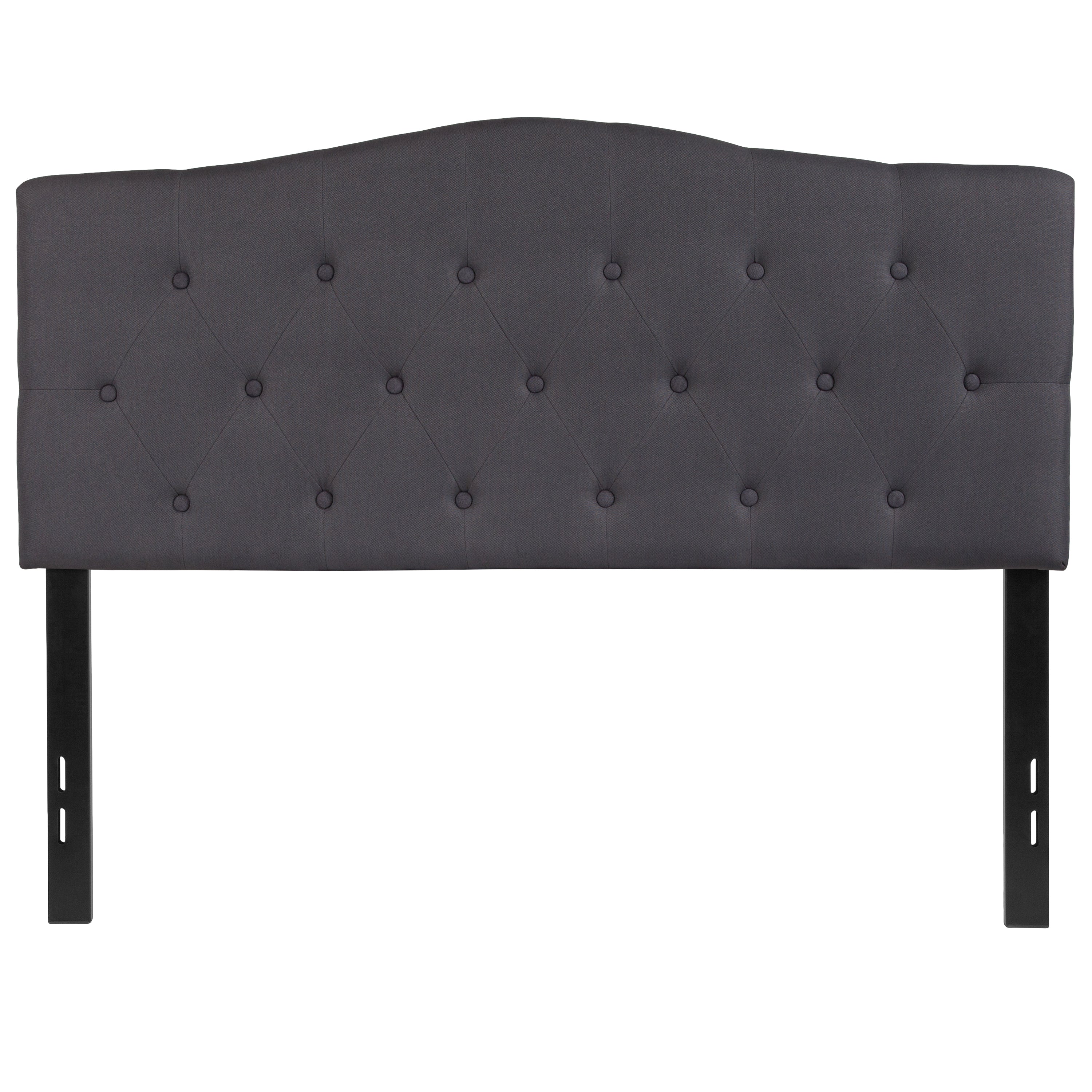 Cambridge Arched Button Tufted Upholstered Headboard