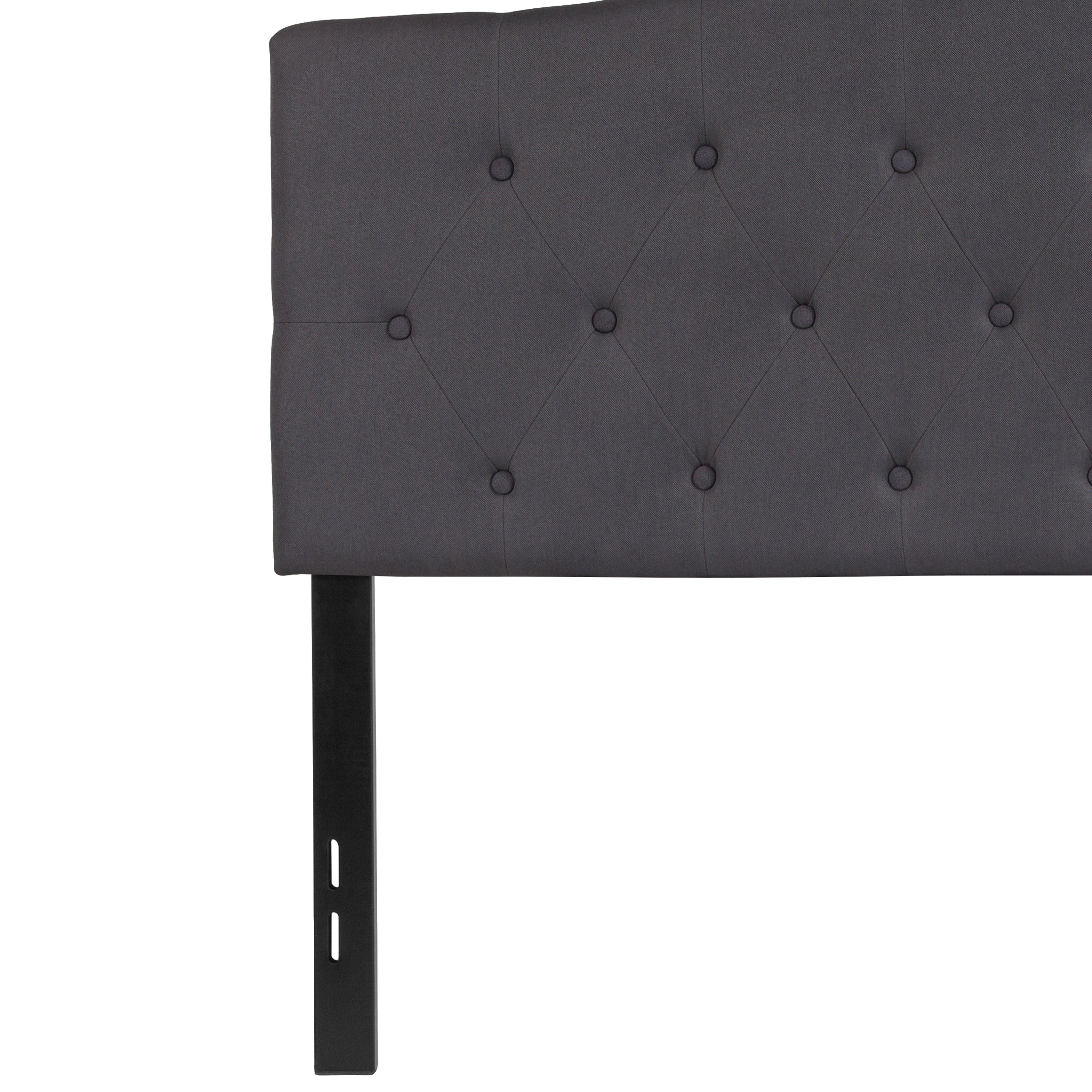 Cambridge Arched Button Tufted Upholstered Headboard