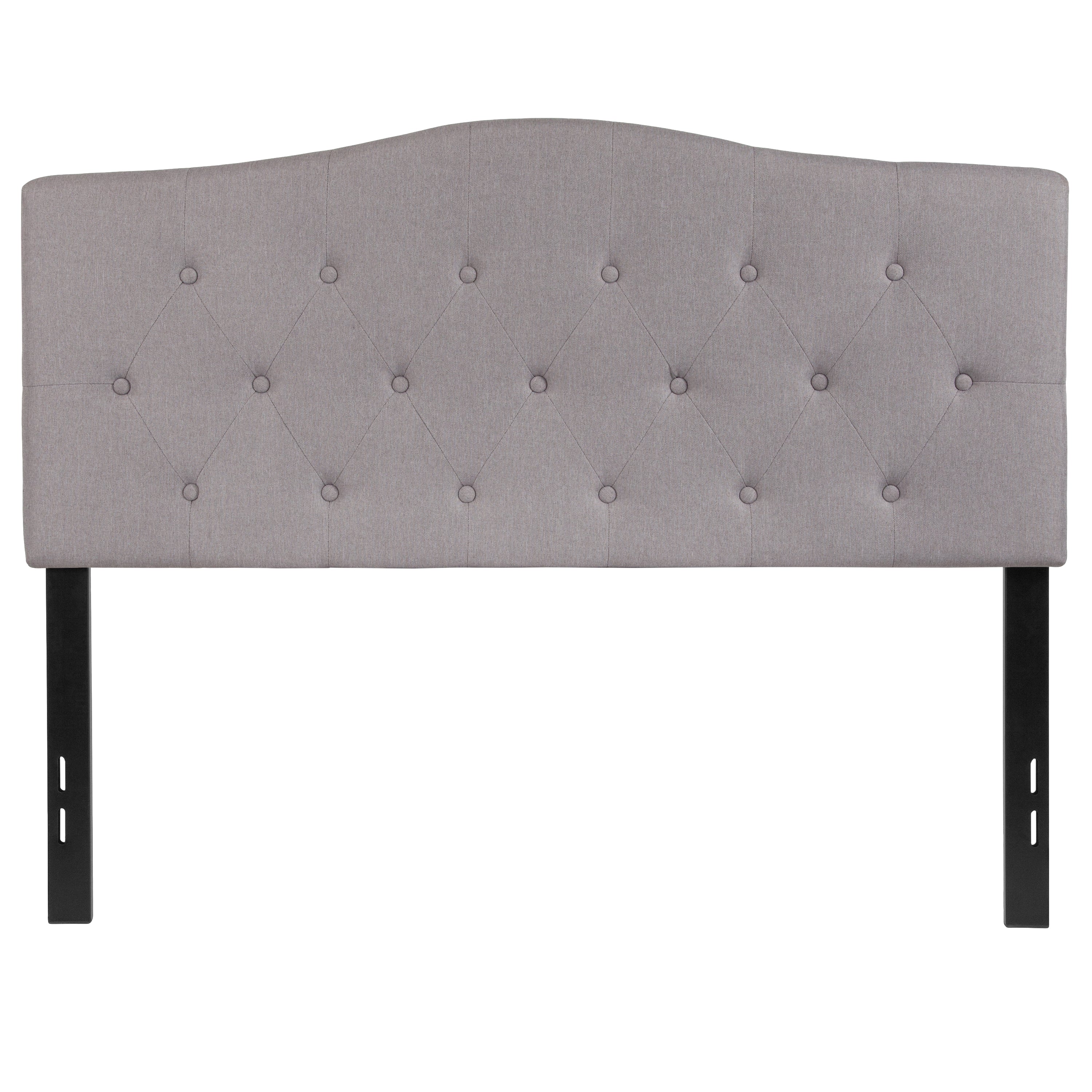 Cambridge Arched Button Tufted Upholstered Headboard