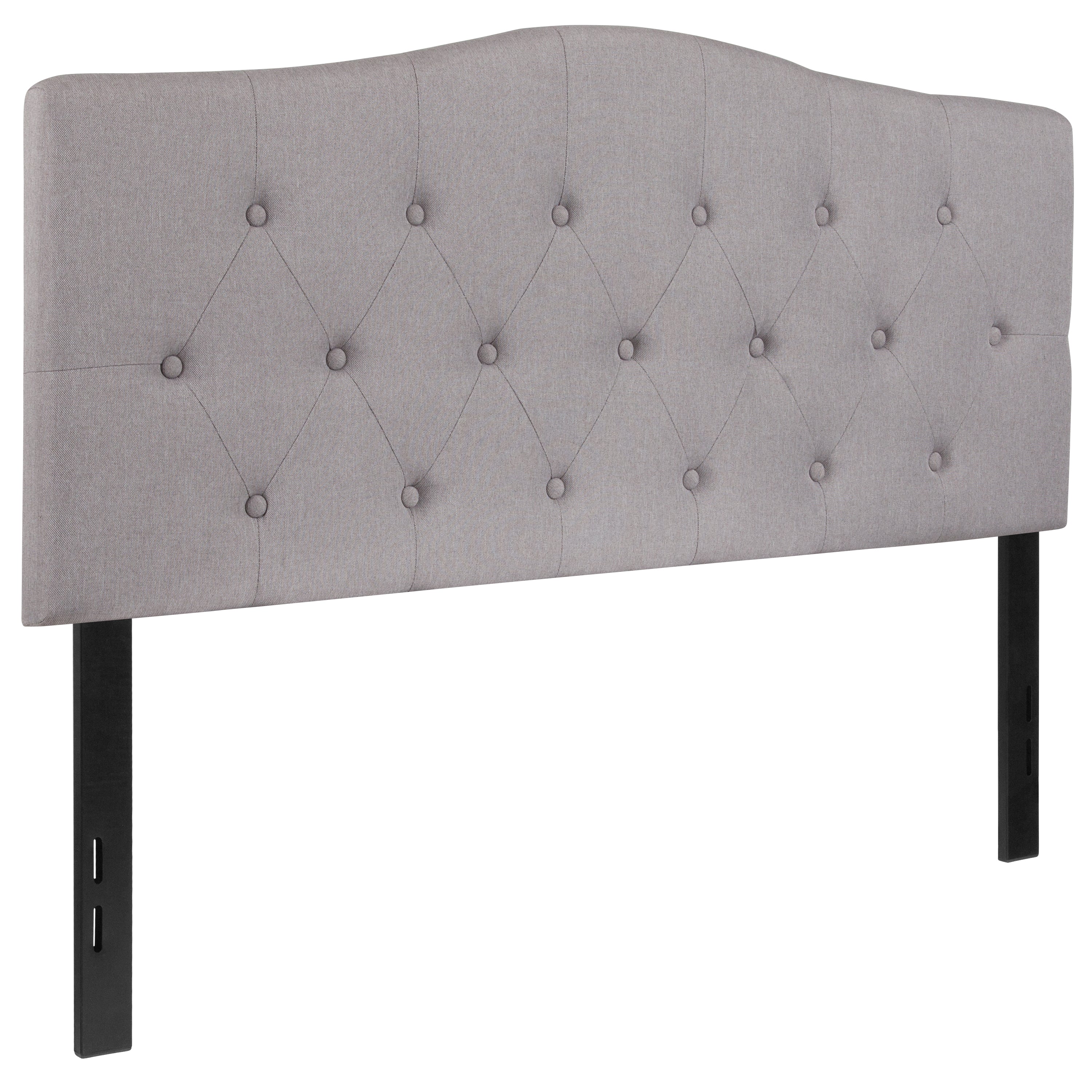 Cambridge Arched Button Tufted Upholstered Headboard