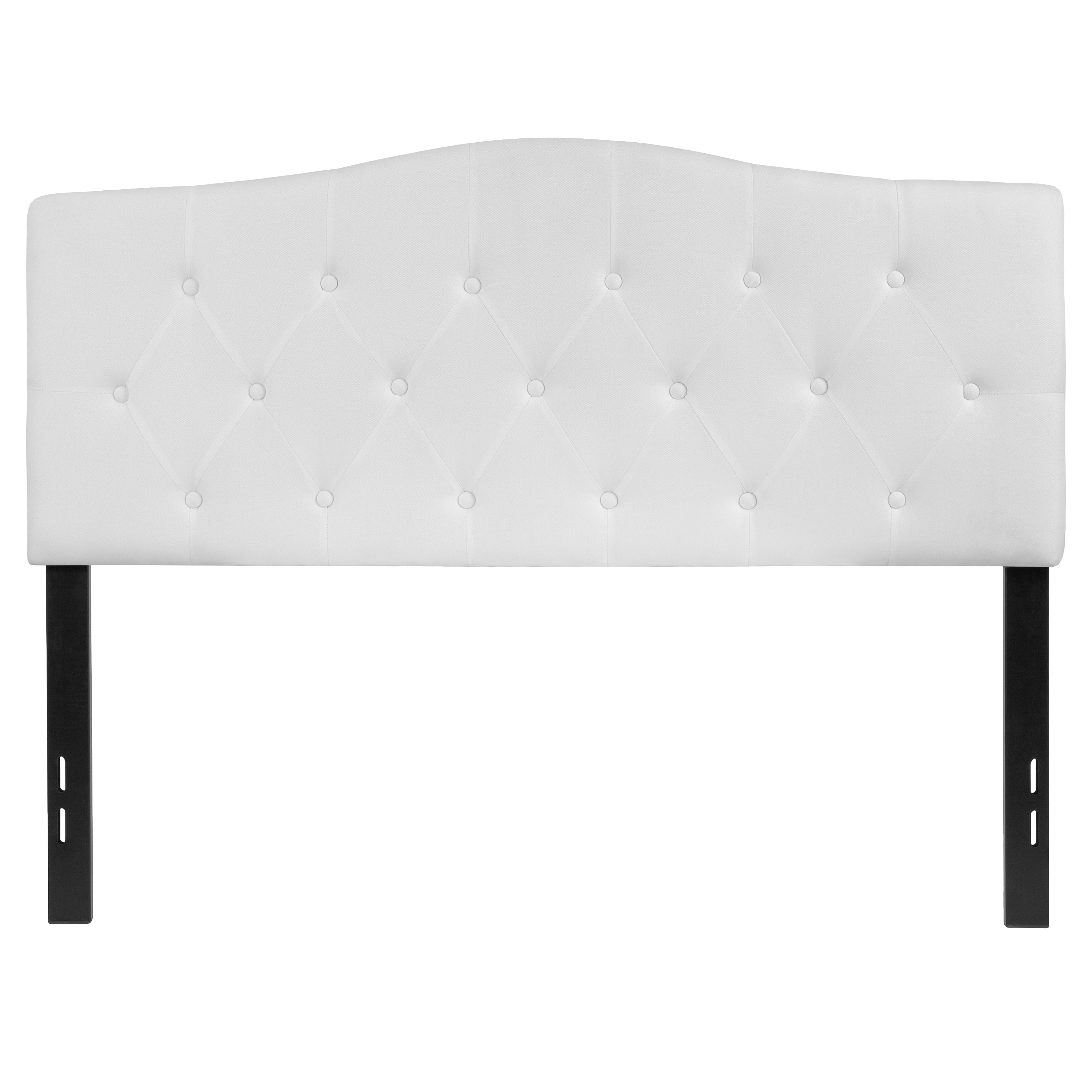 Cambridge Arched Button Tufted Upholstered Headboard