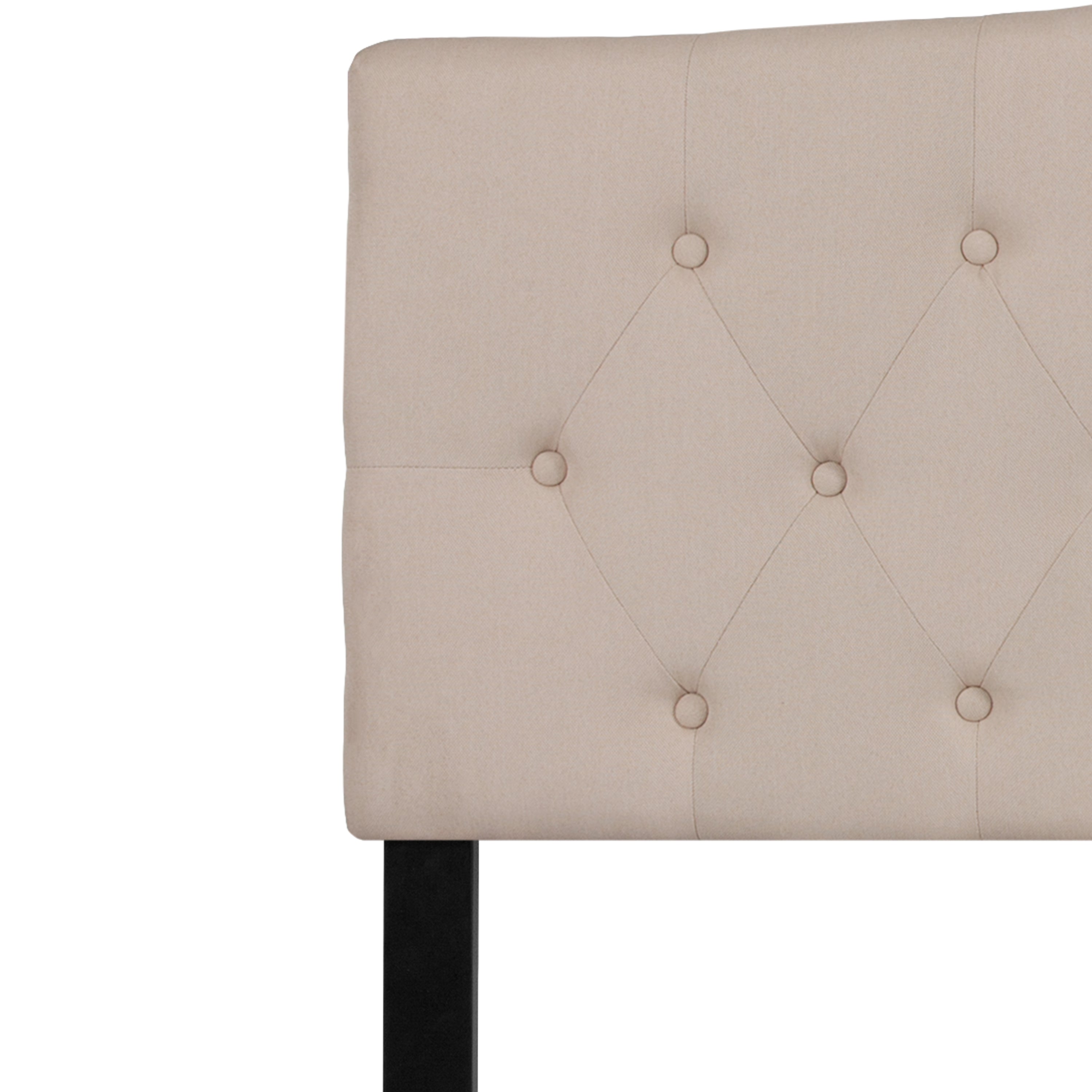 Cambridge Arched Button Tufted Upholstered Headboard