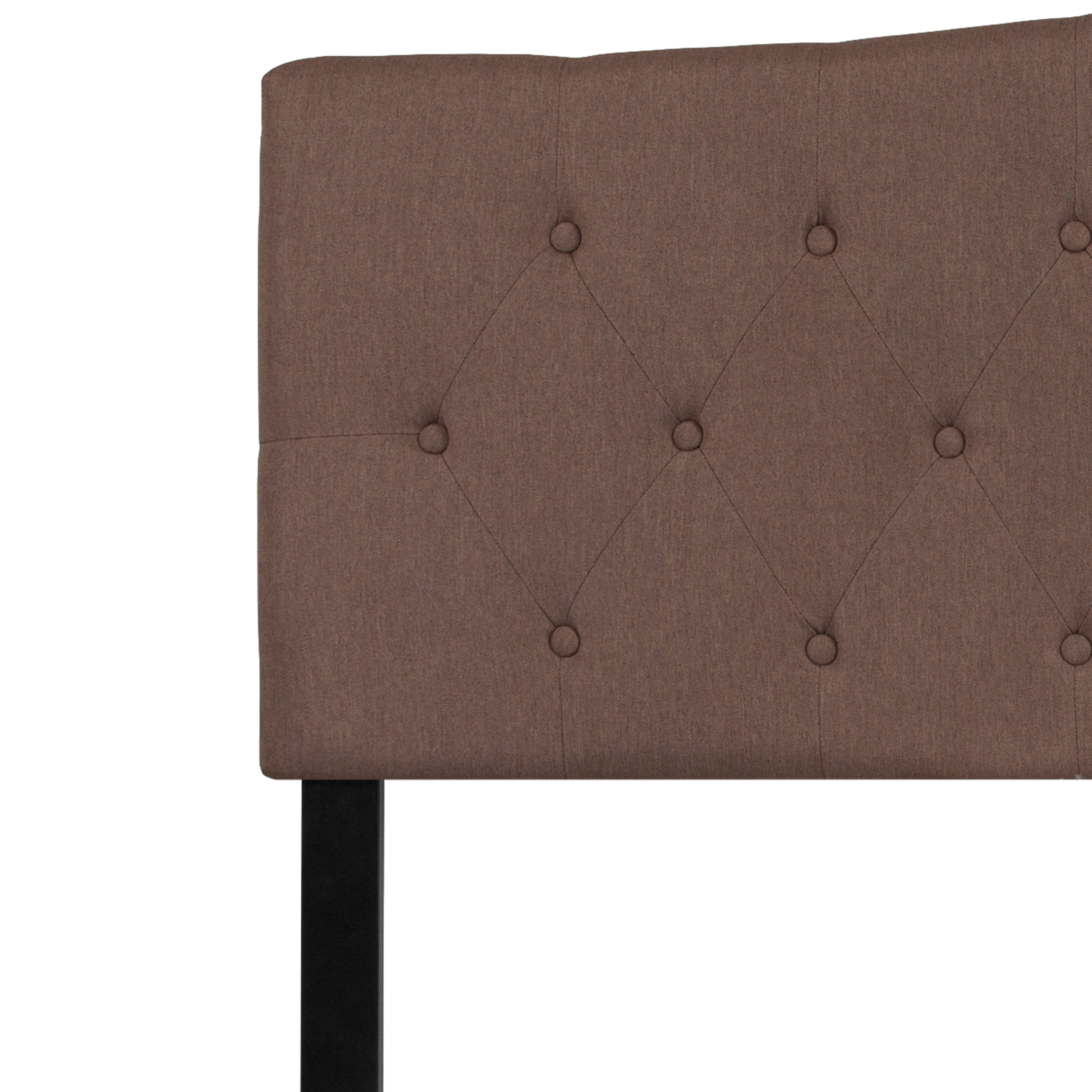 Cambridge Arched Button Tufted Upholstered Headboard