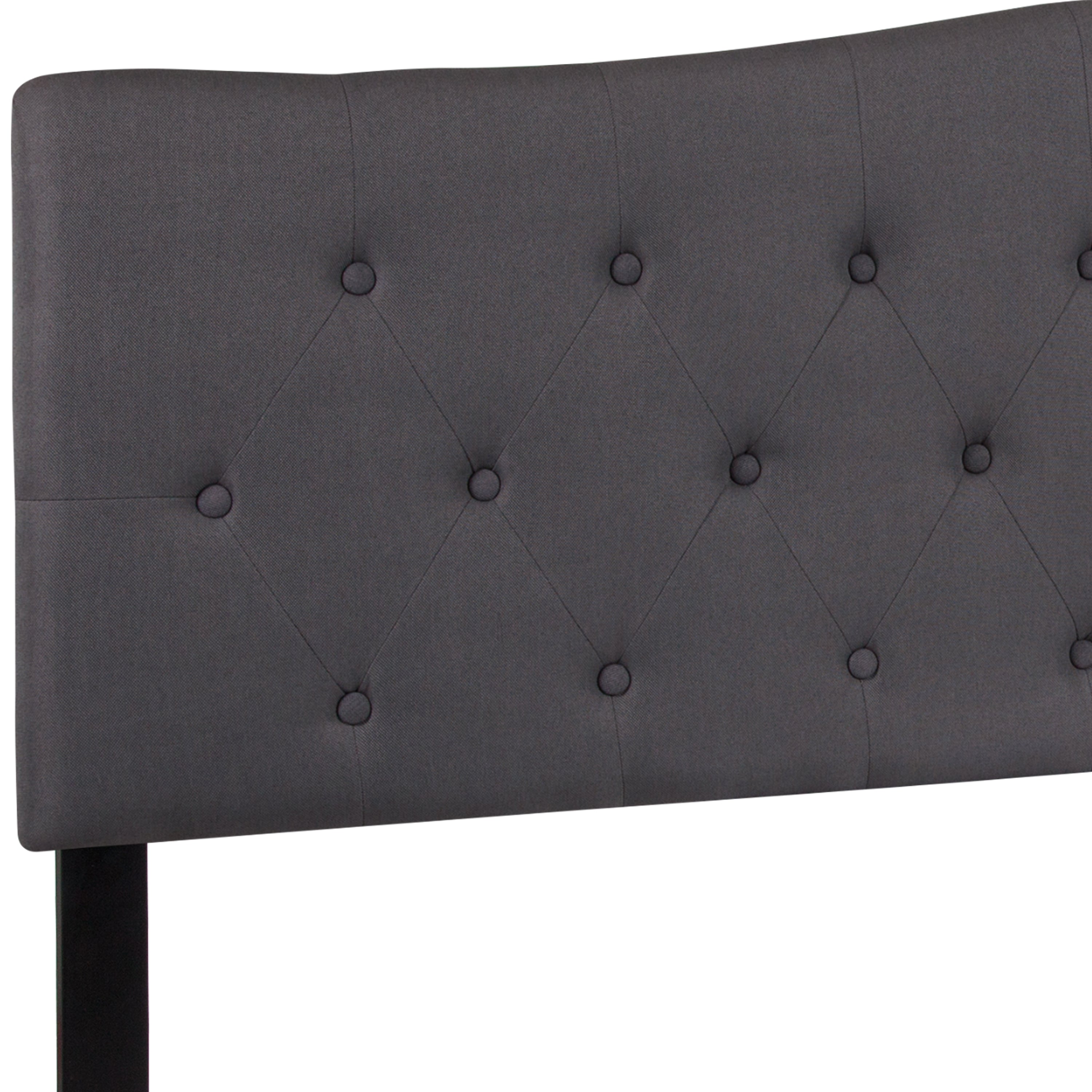Cambridge Arched Button Tufted Upholstered Headboard