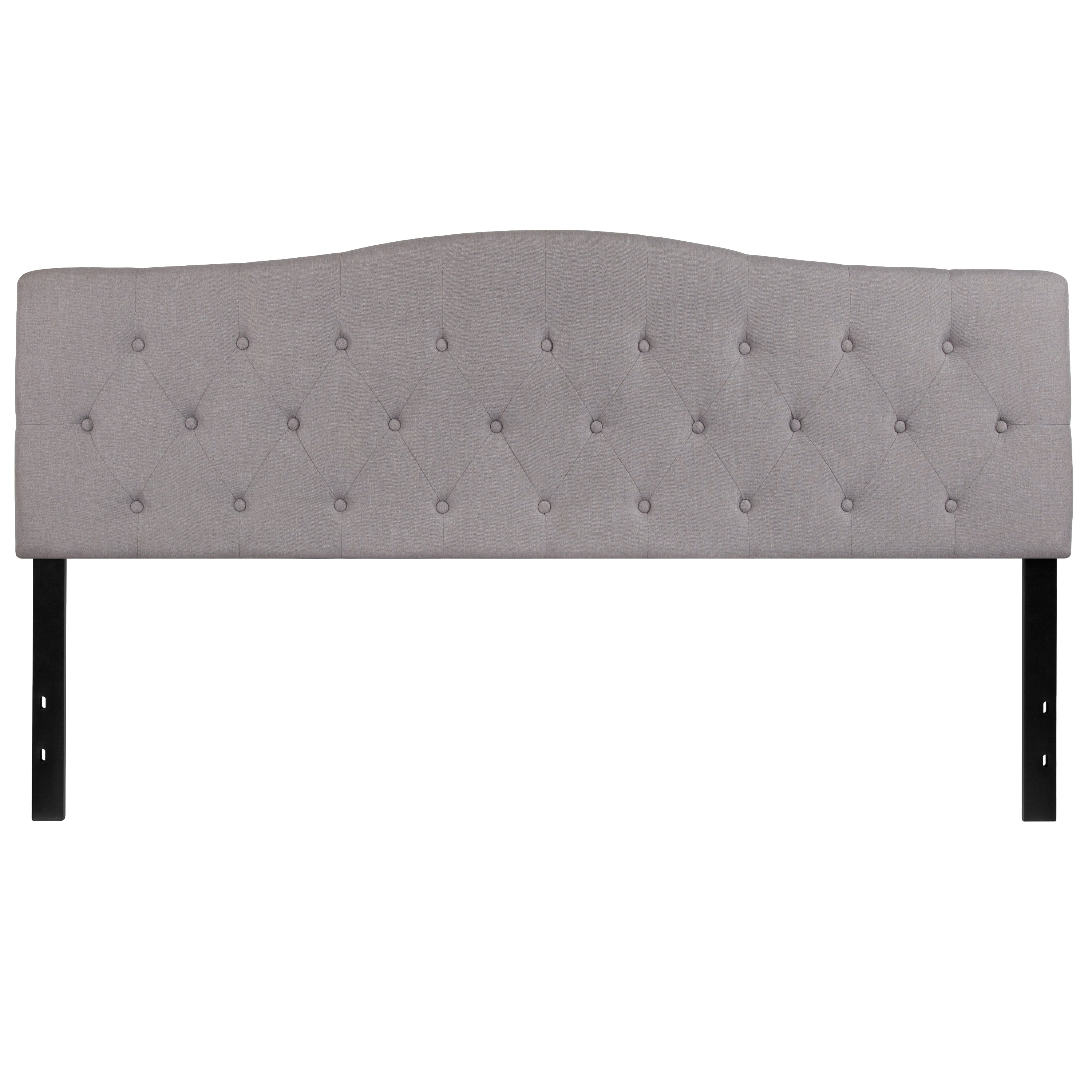 Cambridge Arched Button Tufted Upholstered Headboard