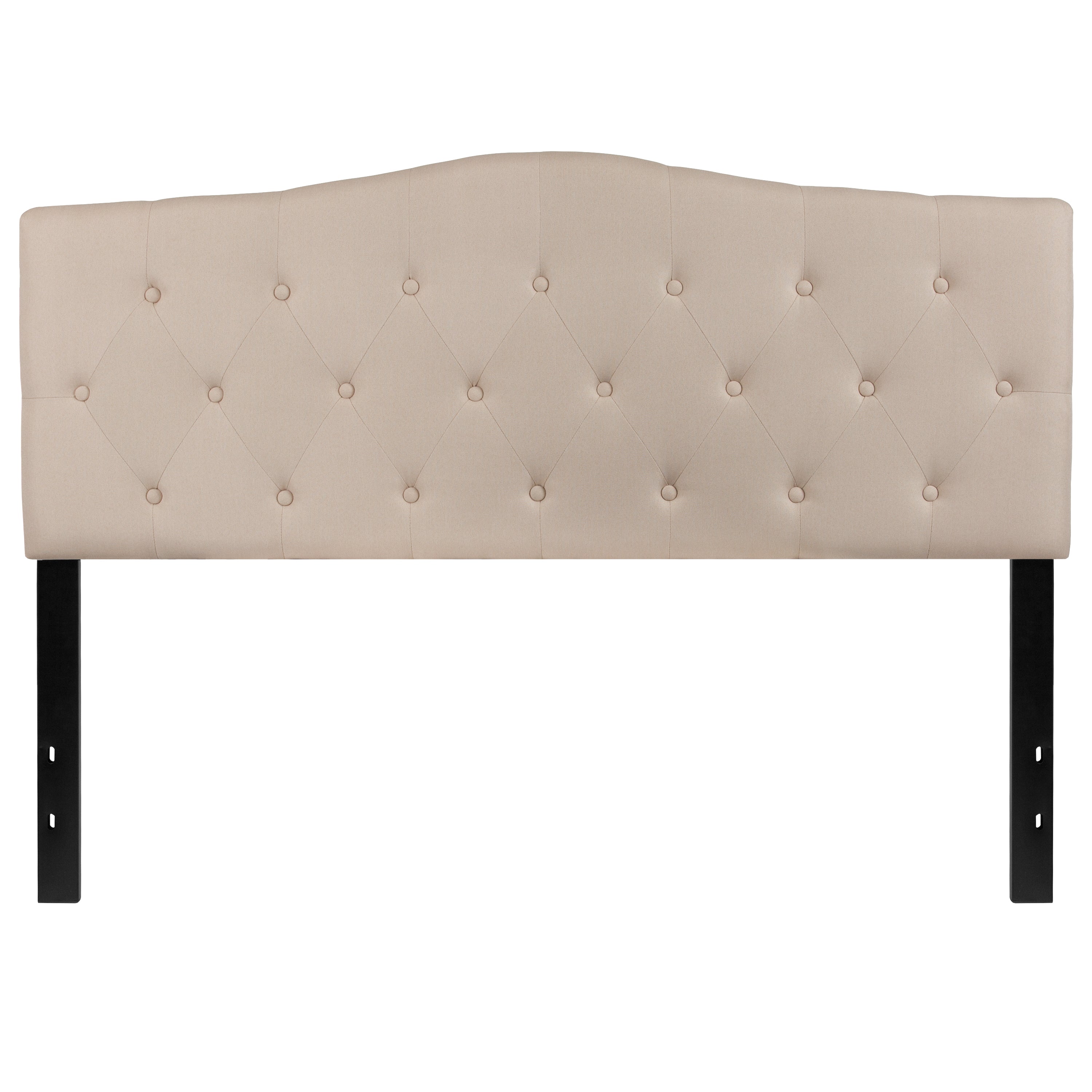 Cambridge Arched Button Tufted Upholstered Headboard